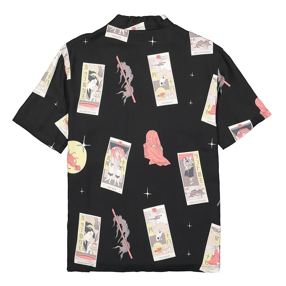 Edwin Tarot Deck Shirt SS Twill Black T-Shirts Material | Overkill