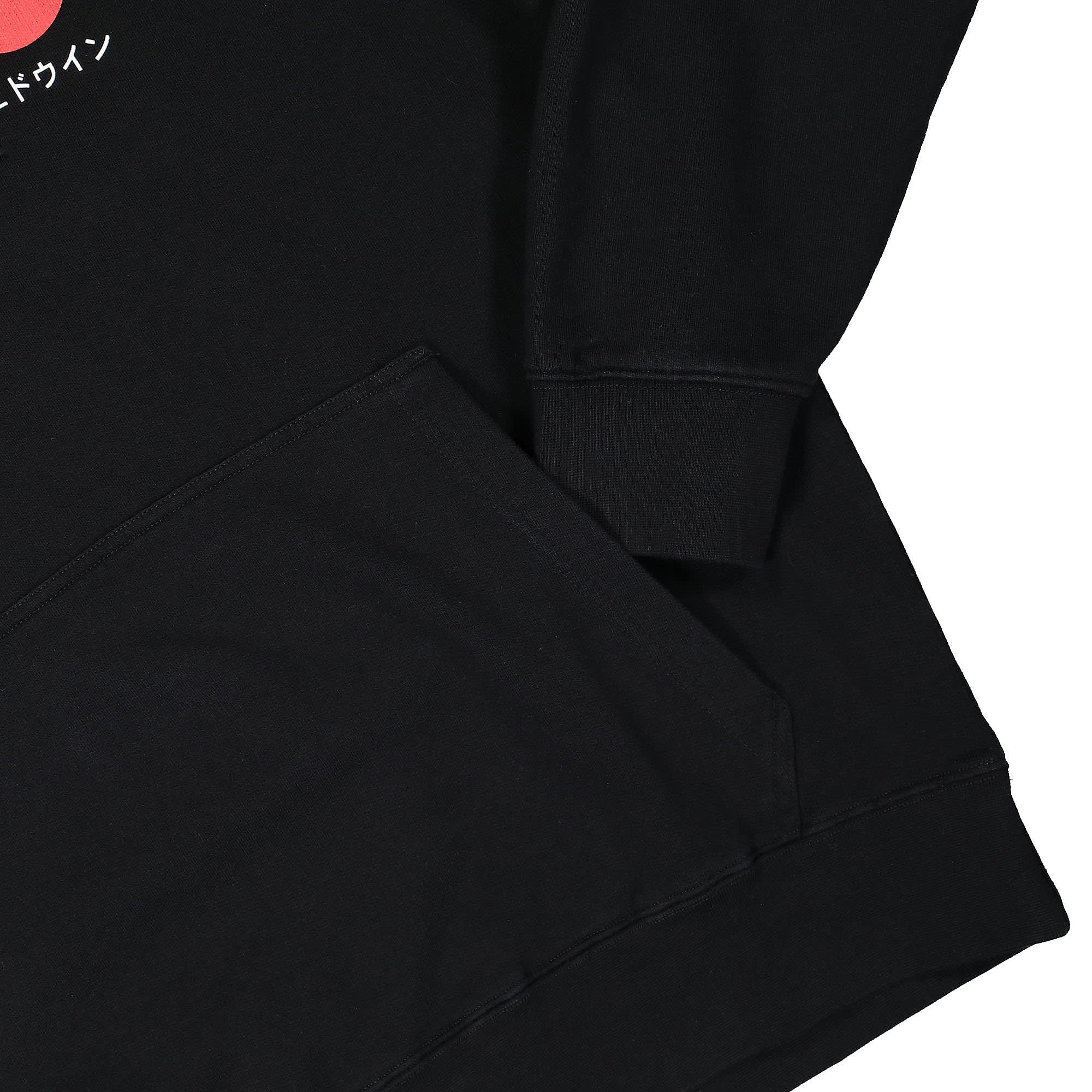 Edwin Japanese Sun Hoodie Sweat Black Hoodies Detailfoto | Overkill