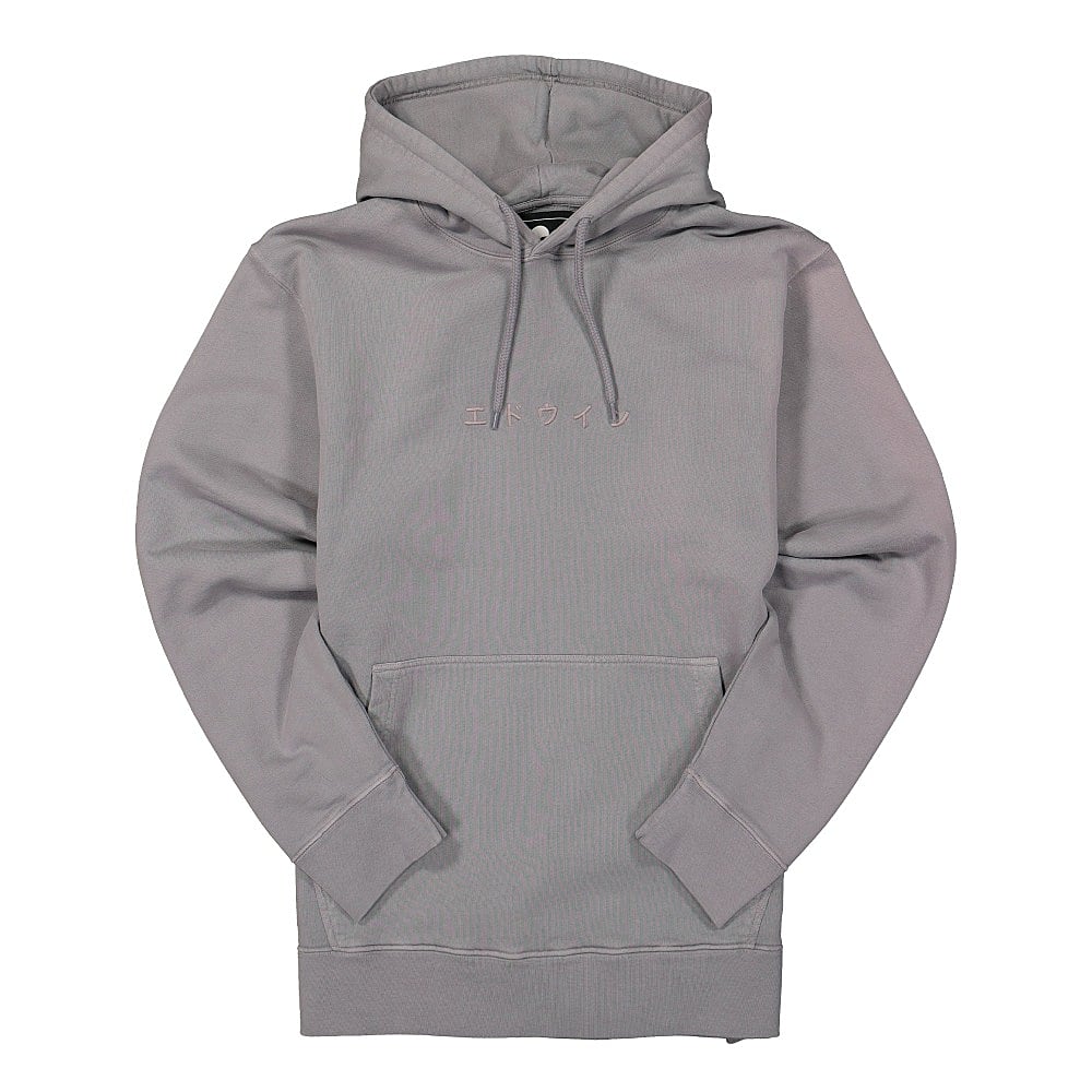 Edwin Katakana Hoodie Sweat Frost Grey Garment Hoodies I029287.FGR.GX.03 | Overkill