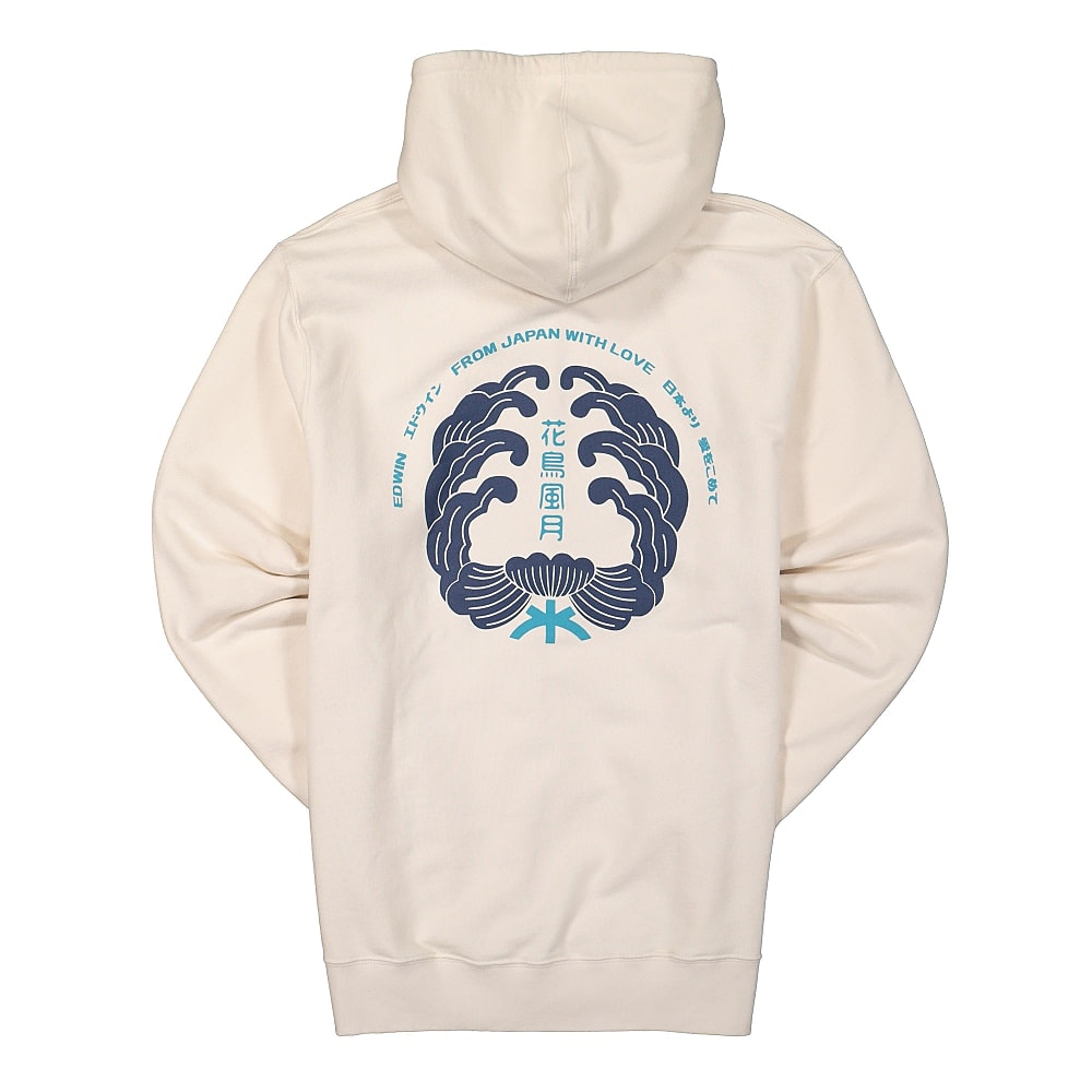 Edwin Mondokoro Hoodie Sweat Whisper White Garment Hoodies Material | Overkill