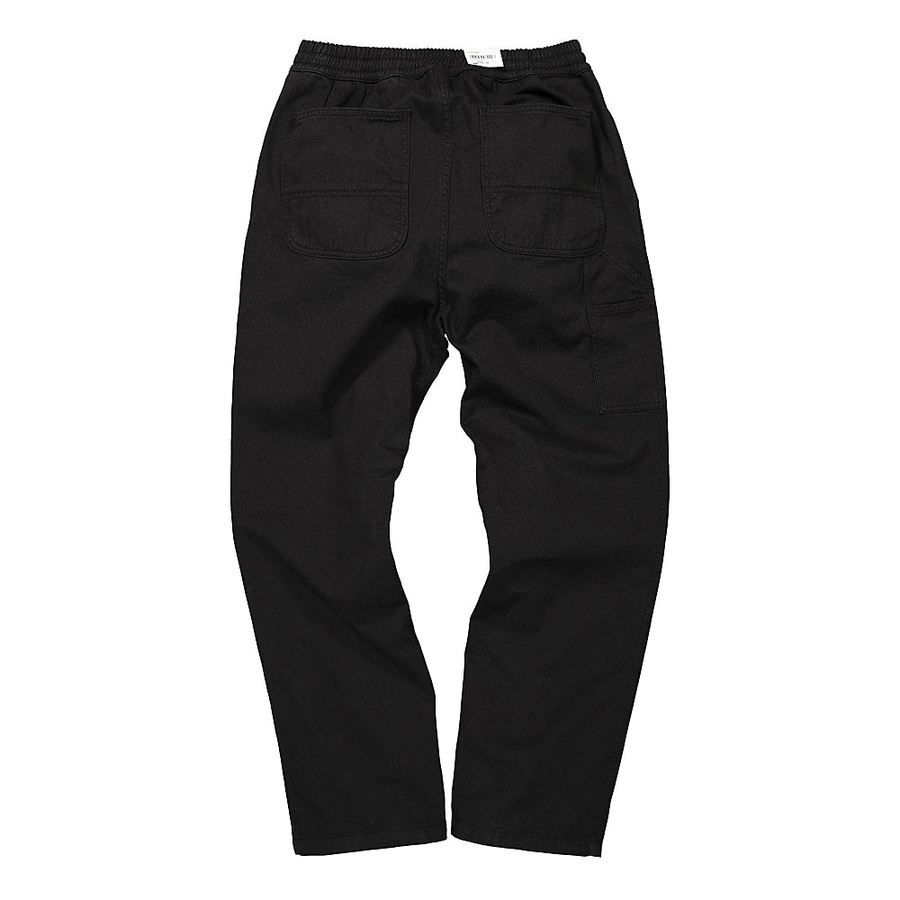 Carhartt WIP Carson Pant Black Stone Washed Sweat & Track Pants Material | Overkill