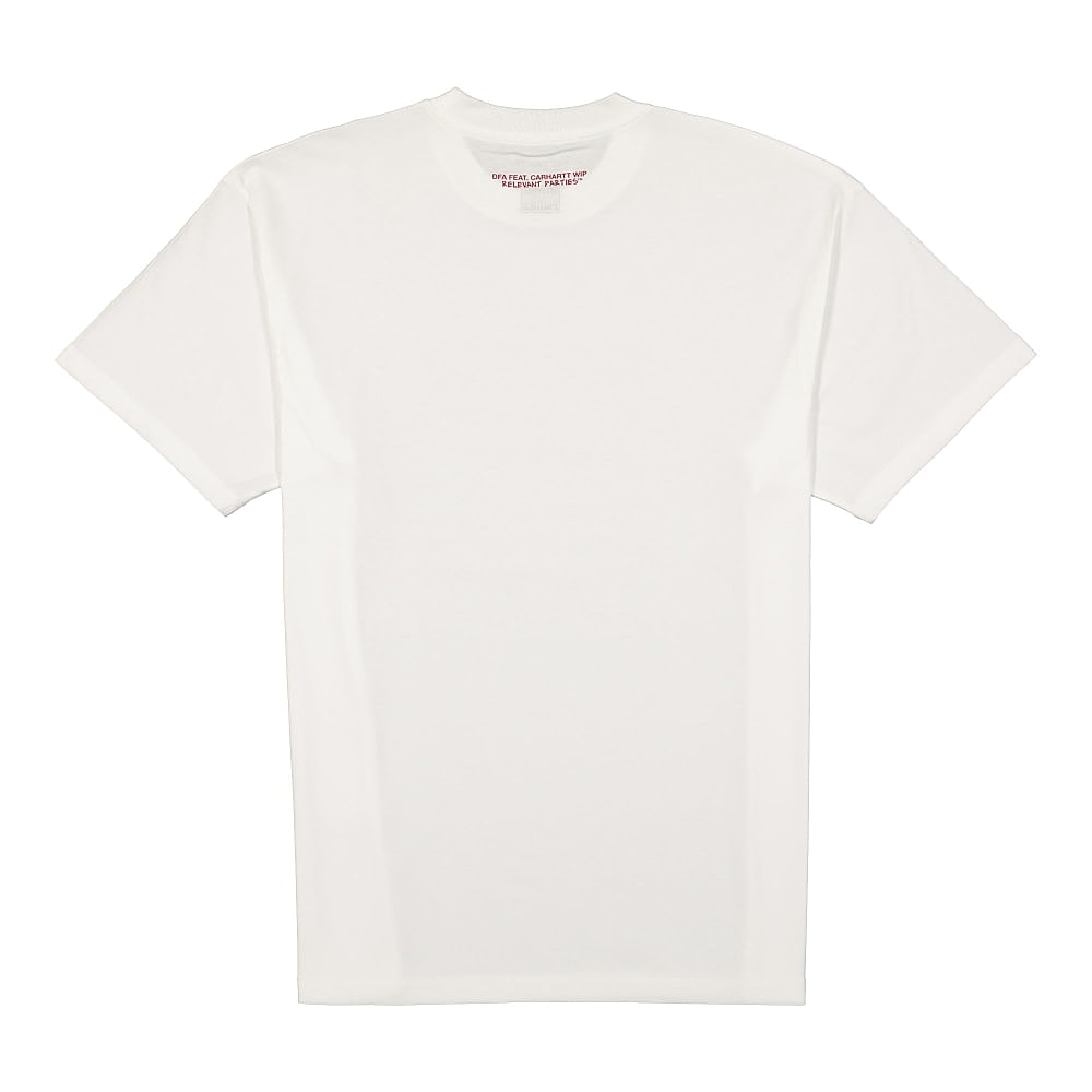 Carhartt WIP Relevant Parties x Carhartt WIP S/S DFA T-Shirt White T-Shirts Material | Overkill