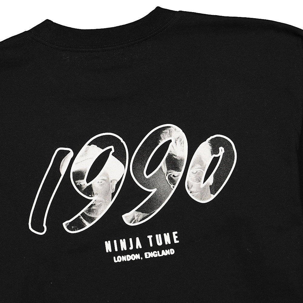 Carhartt WIP Relevant Parties x Carhartt WIP L/S Ninja Tune T-Shirt Black / White Longsleeves Detailfoto | Overkill