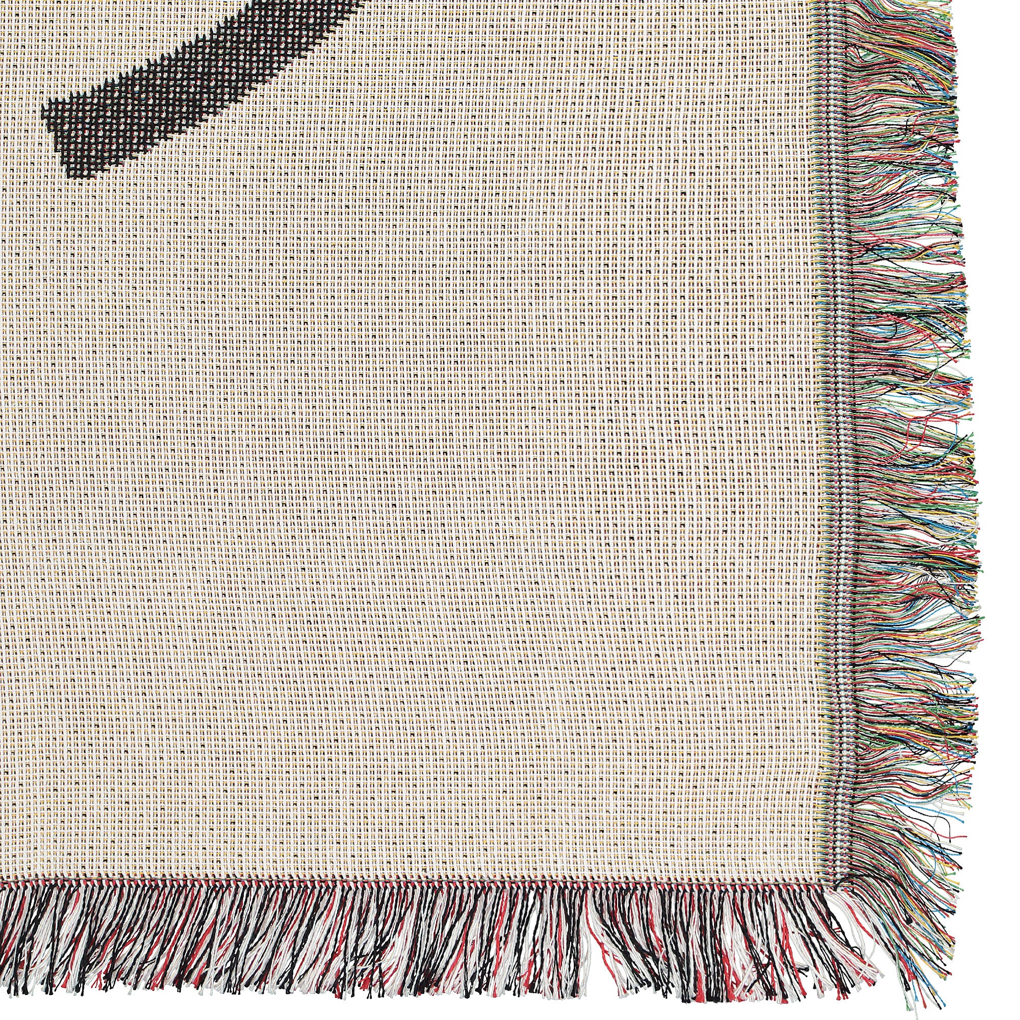 Edwin Blanket White Blankets Material | Overkill