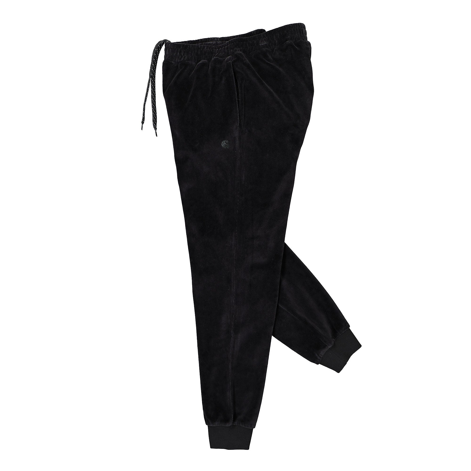 Carhartt WIP Silverton Sweat Pant Black Sweat & Track Pants Close-up | Overkill