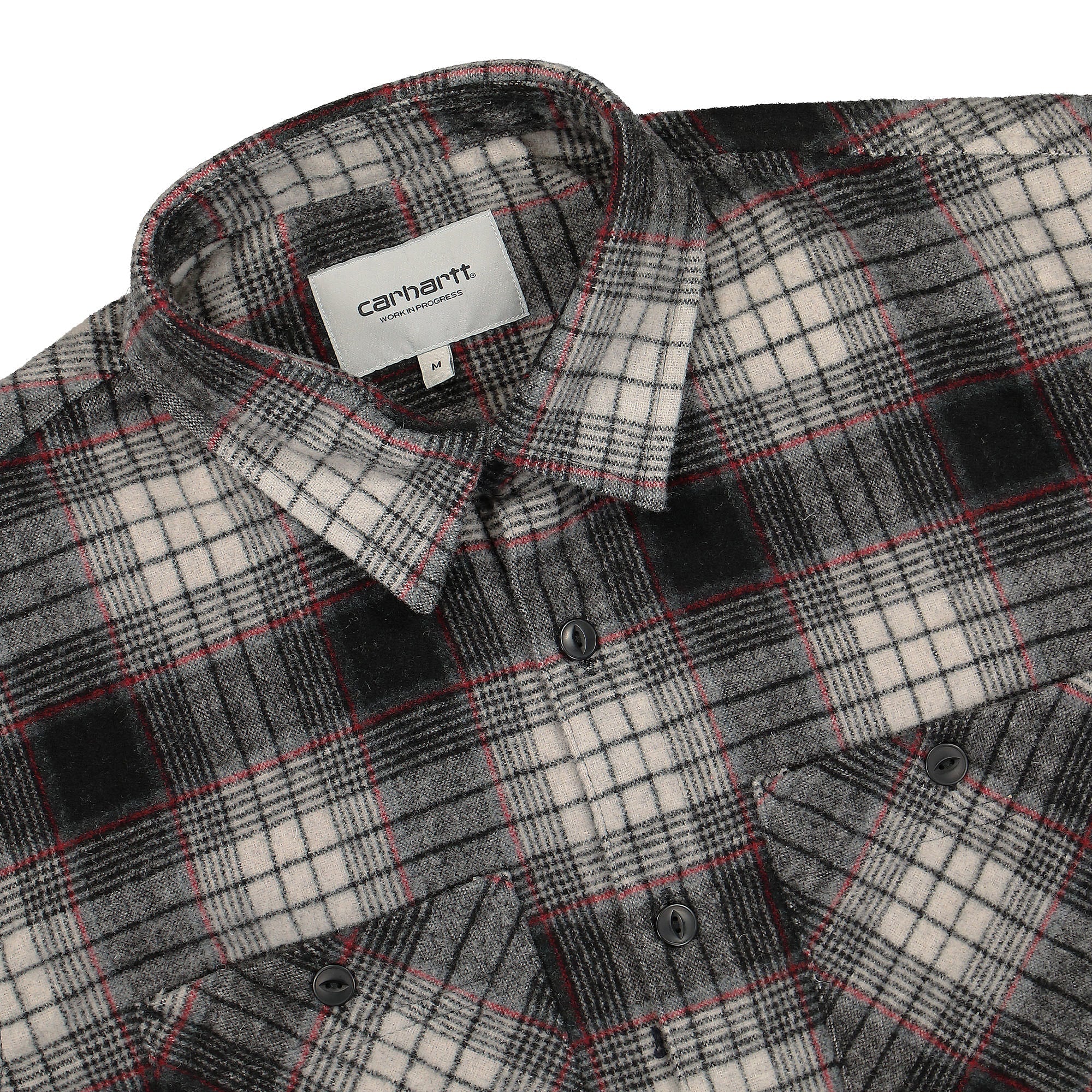 Carhartt WIP L/S Hagen Shirt Hammer Shirts Close-up | Overkill