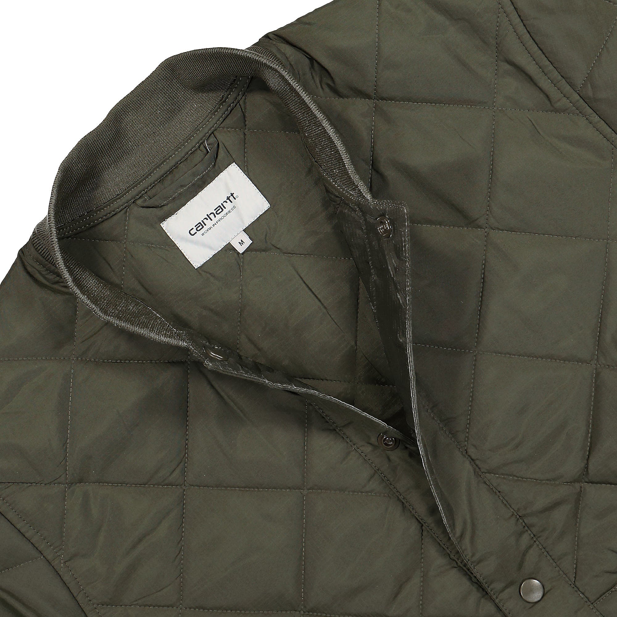 Carhartt WIP Barrow Liner Cypress Jackets Close-up | Overkill