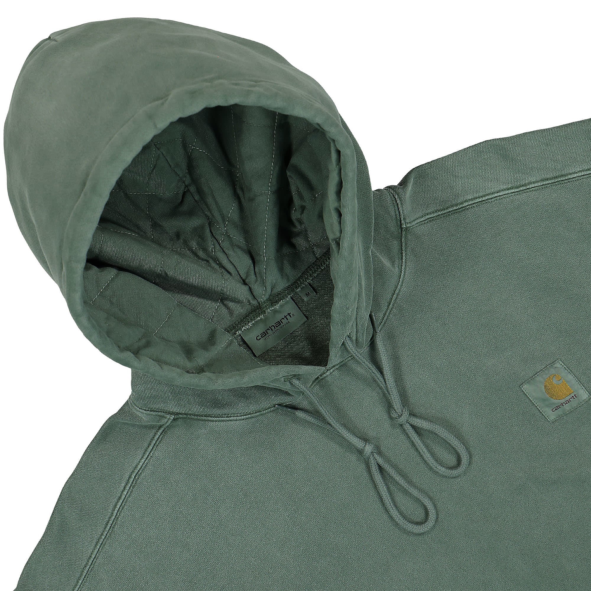 Carhartt WIP Hooded Vista Sweat Boxwood Hoodies Close-up | Overkill