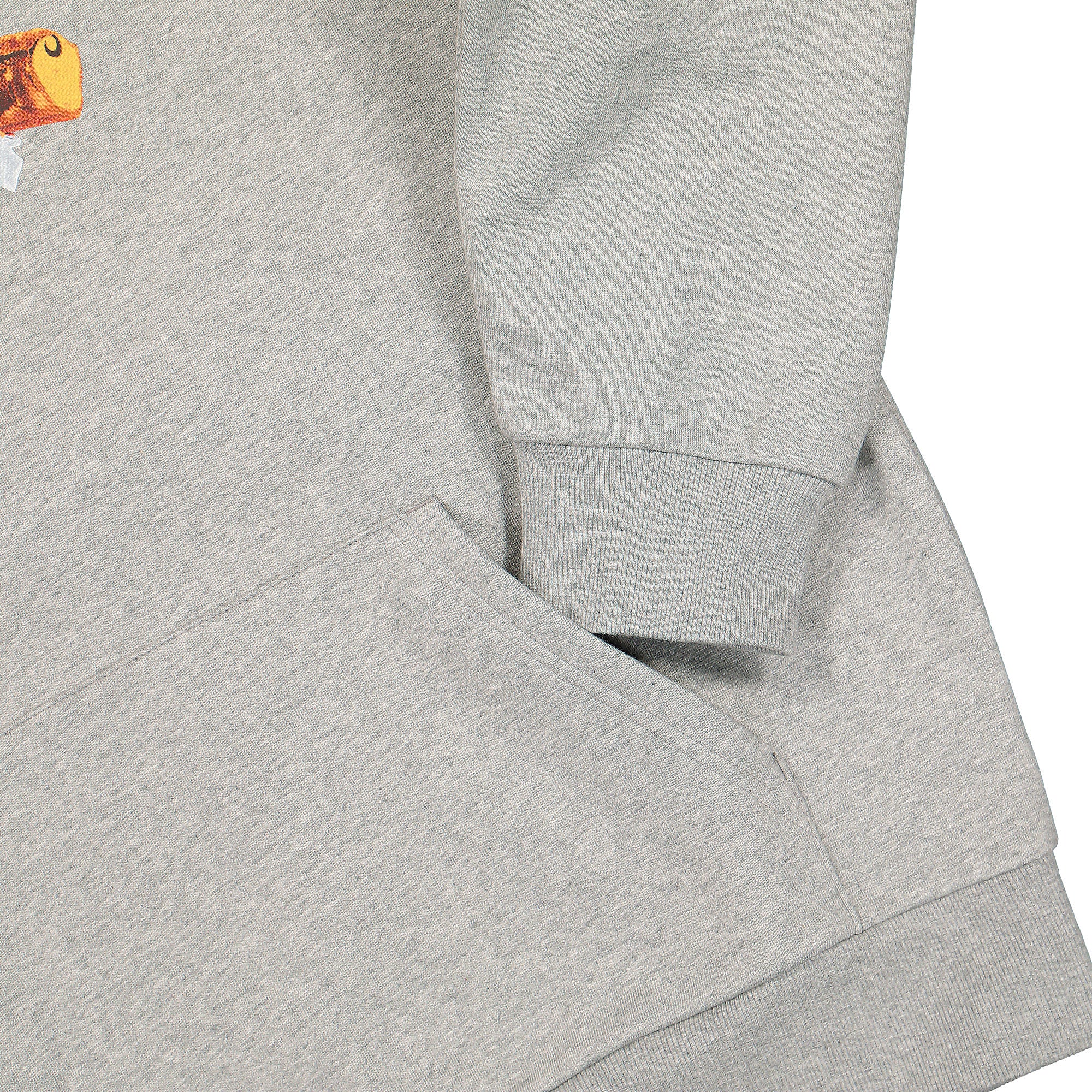 Carhartt WIP Hooded Chocolate Bar Sweat Grey Heather Hoodies Detailfoto | Overkill