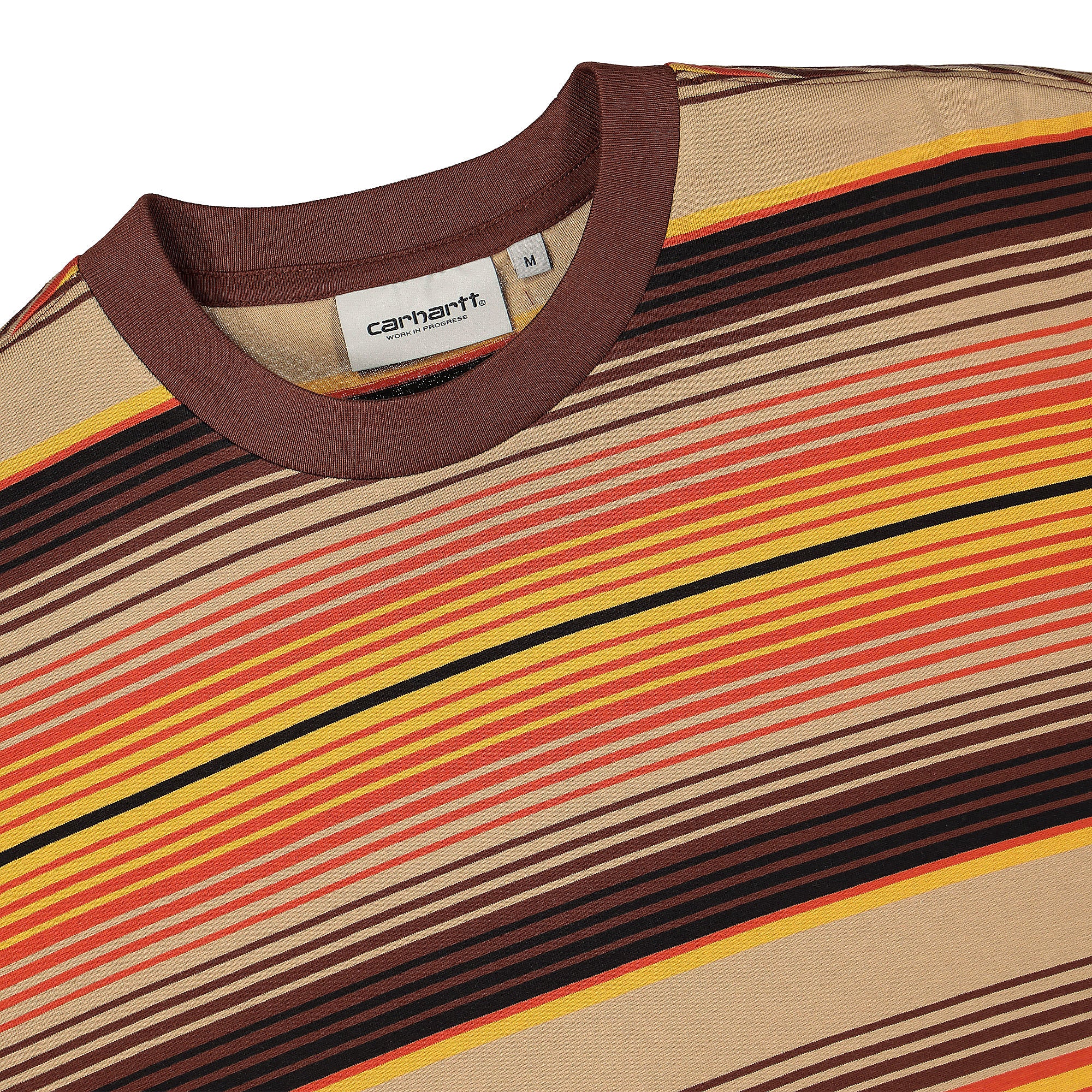 Carhartt WIP L/S Tuscon T-Shirt Tuscon Stripe Longsleeves Close-up | Overkill