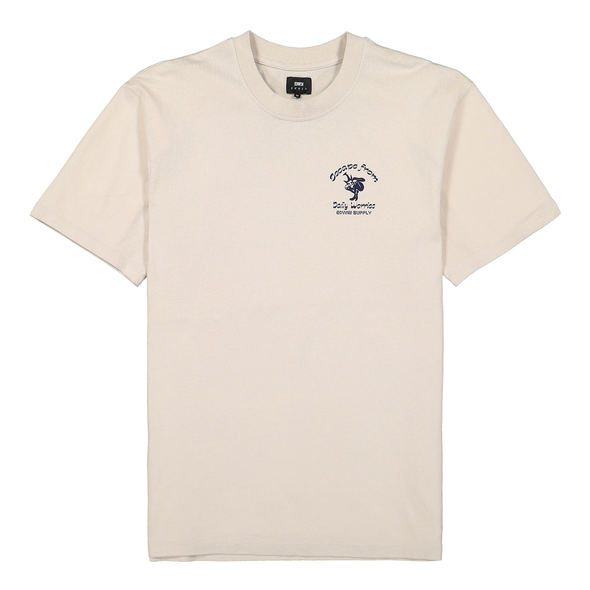 Edwin Keep It Surreal TS Single Jersey Silver Grey T-Shirts I029692.0N3.67.03 | Overkill