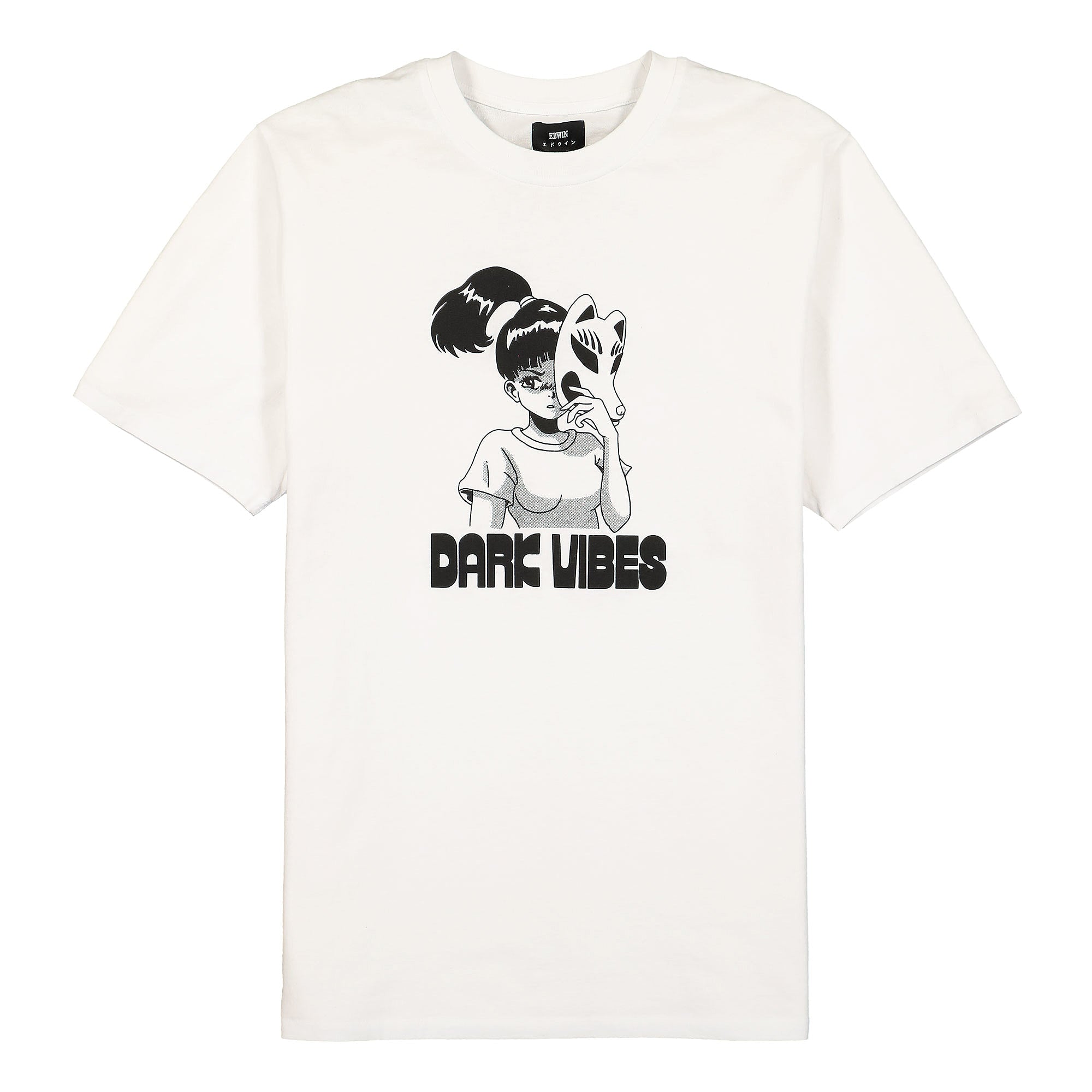 Edwin Dark Vibes TS Single Jersey White T-Shirts I029698.02.67.03 | Overkill