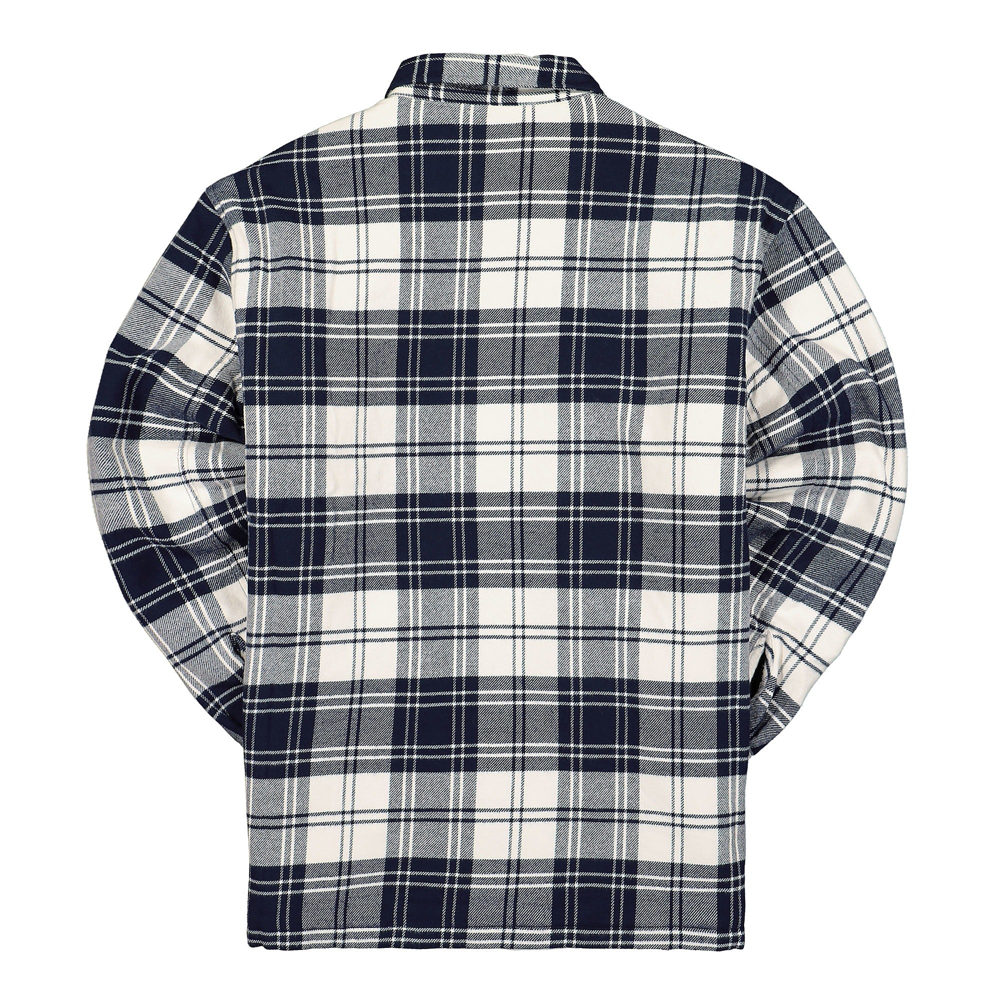 Edwin Sven Shirt Lined LS Maritime Blue Shirts Material | Overkill