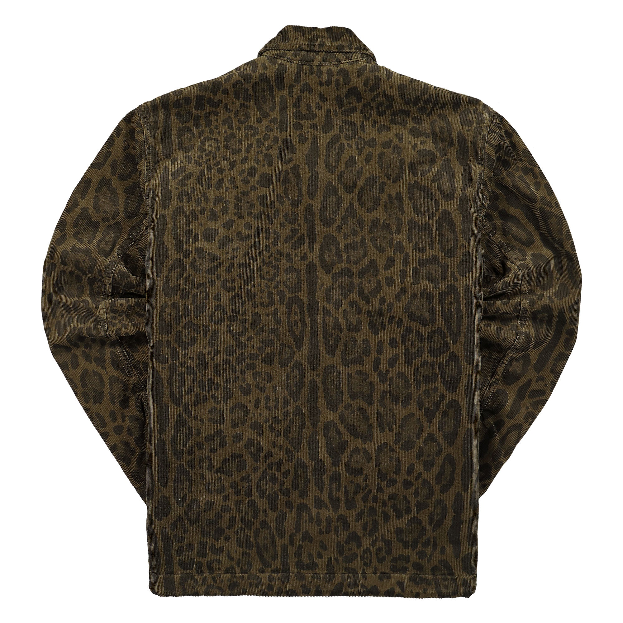 Edwin Corduroy Woodrow Jacket Leopard AOP Jackets Material | Overkill
