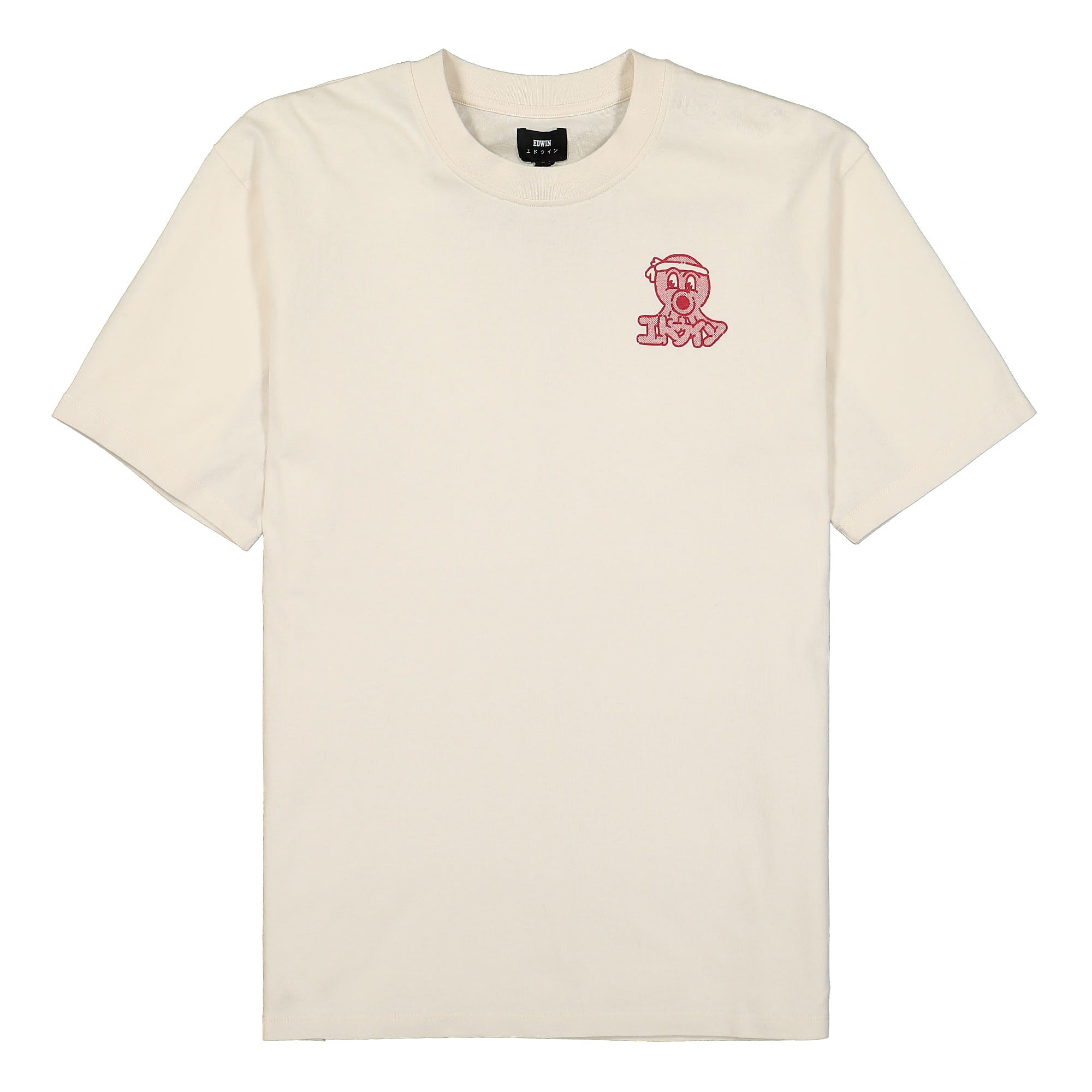 Edwin Office Tako TS Single Jersey Whisper White T-Shirts I029877.WHW.67.03 | Overkill