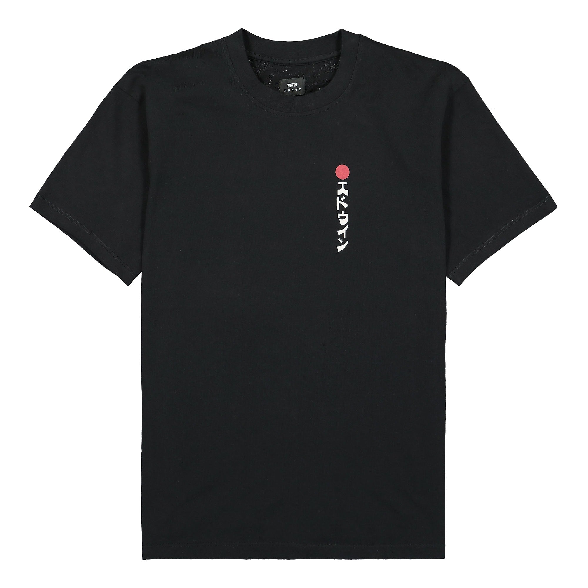 Edwin Kamifuji TS Single Jersey Black T-Shirts I029878.89.67.03 | Overkill