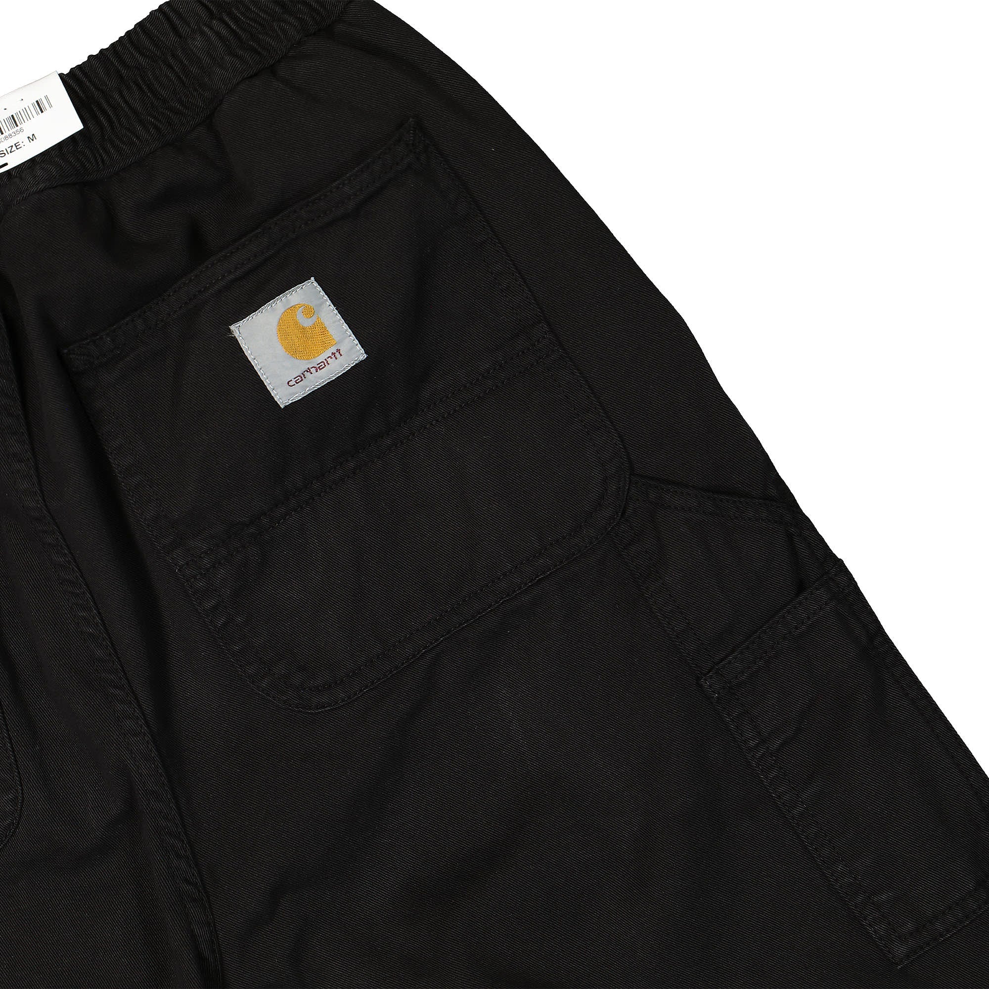 Carhartt WIP Flint Pant Black Casual Pants Detail view 1 | Overkill