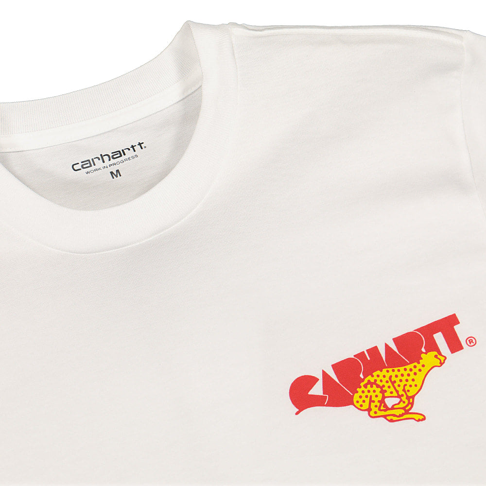 Carhartt WIP S/S Runner T-Shirt White T-Shirts Close-up | Overkill