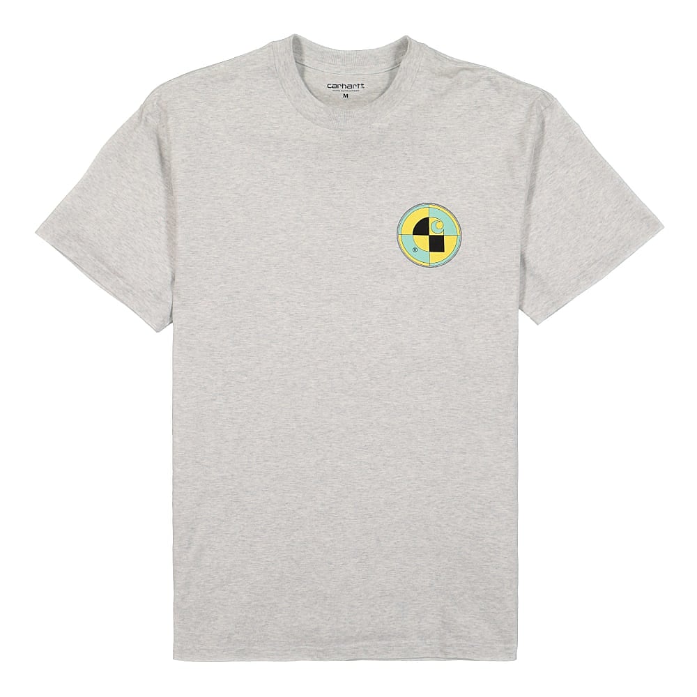 Carhartt WIP S/S Test T-Shirt Ash Heather I029940.482.00.03 | Overkill