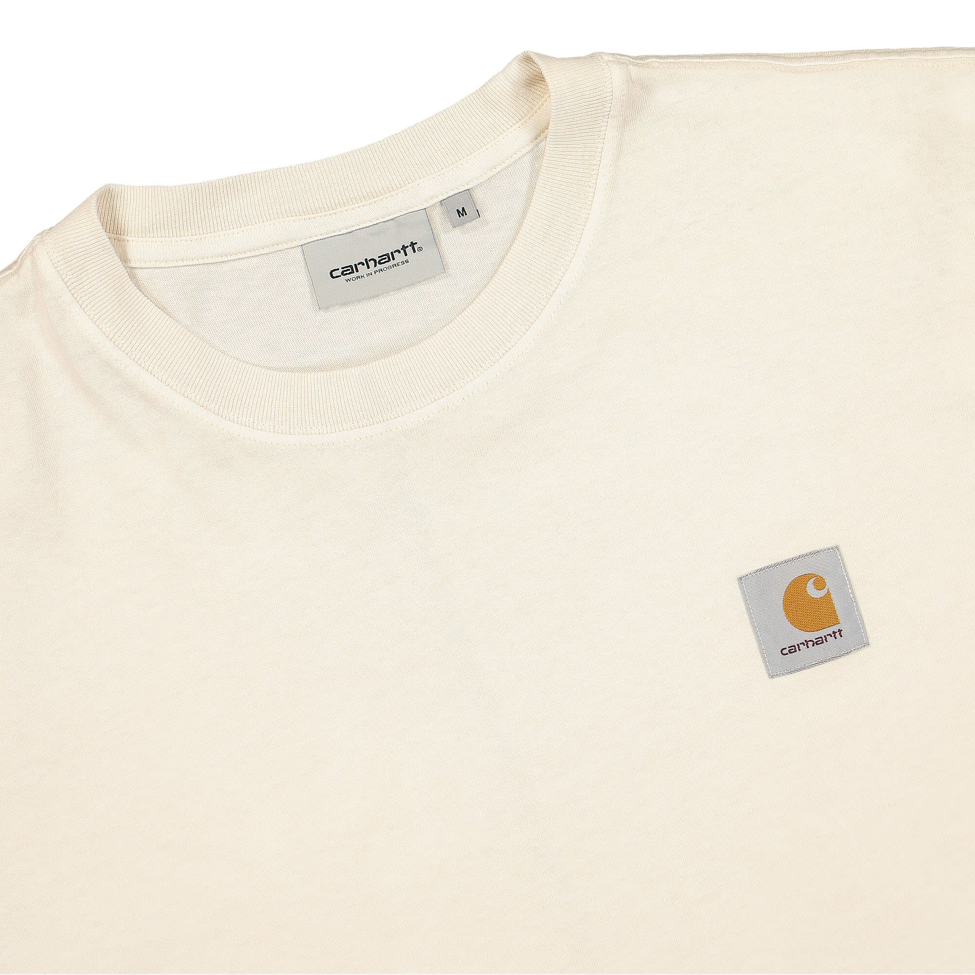 Carhartt WIP S/S Nelson T-Shirt Natural T-Shirts Close-up | Overkill
