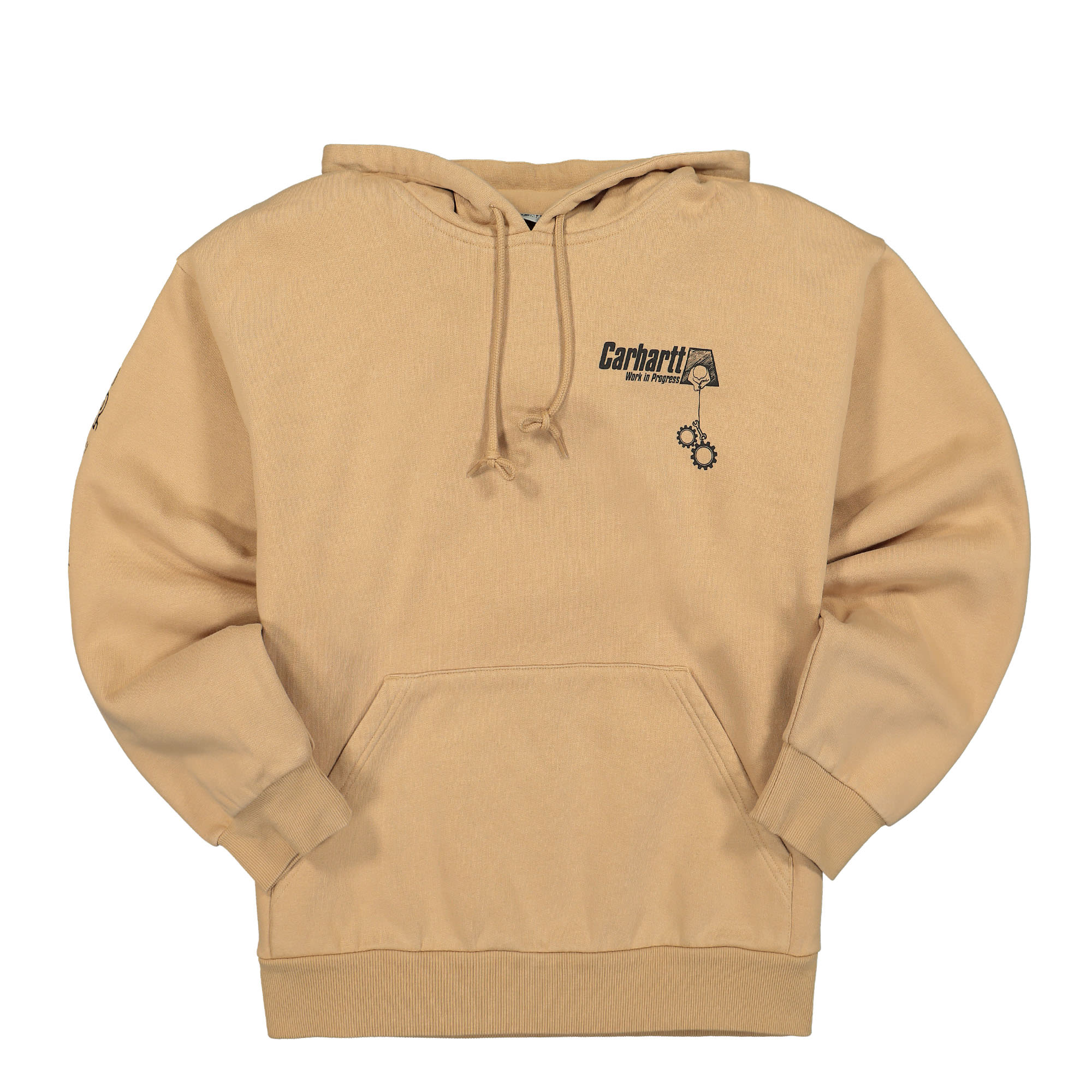 Carhartt WIP Hooded Scramble Sweat Dusty H Brown Hoodies I029952.0IA.XX.03 | Overkill