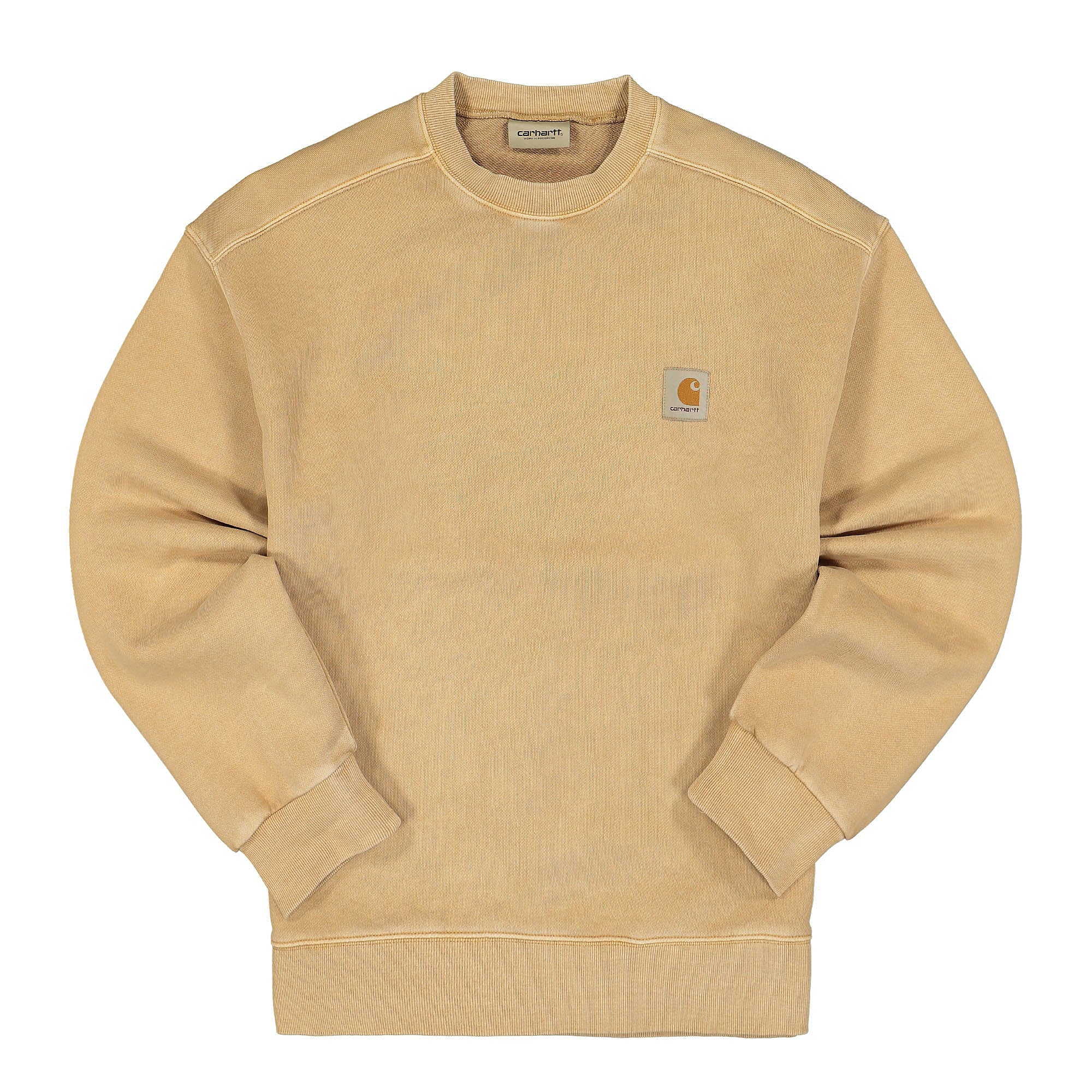 Carhartt WIP Nelson Sweat Dusty H Brown Sweatshirts I029957.07E.XX.03 | Overkill