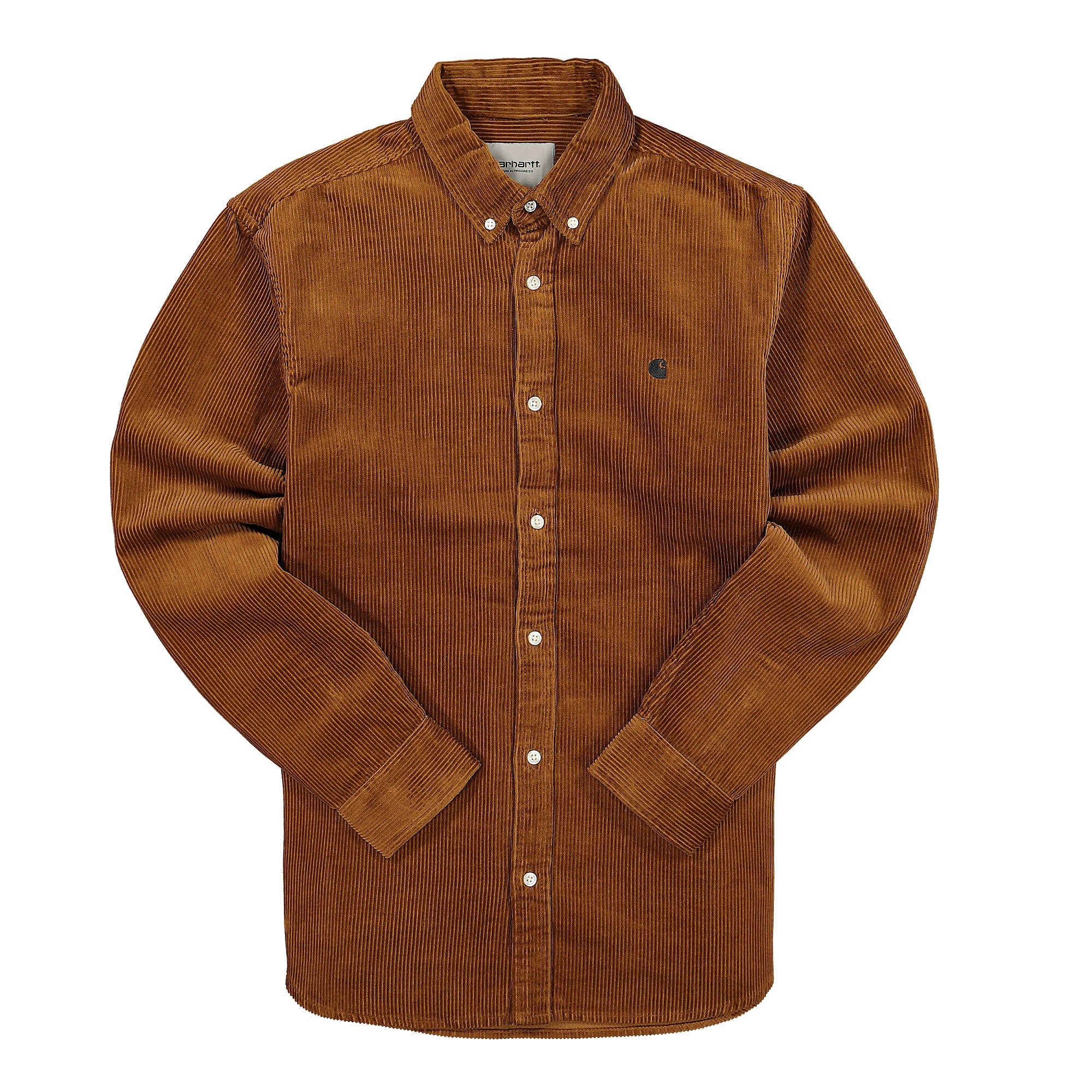 Carhartt WIP L/S Madison Cord Shirt Tawny / Black Longsleeves I029958.0JA.XX.03 | Overkill
