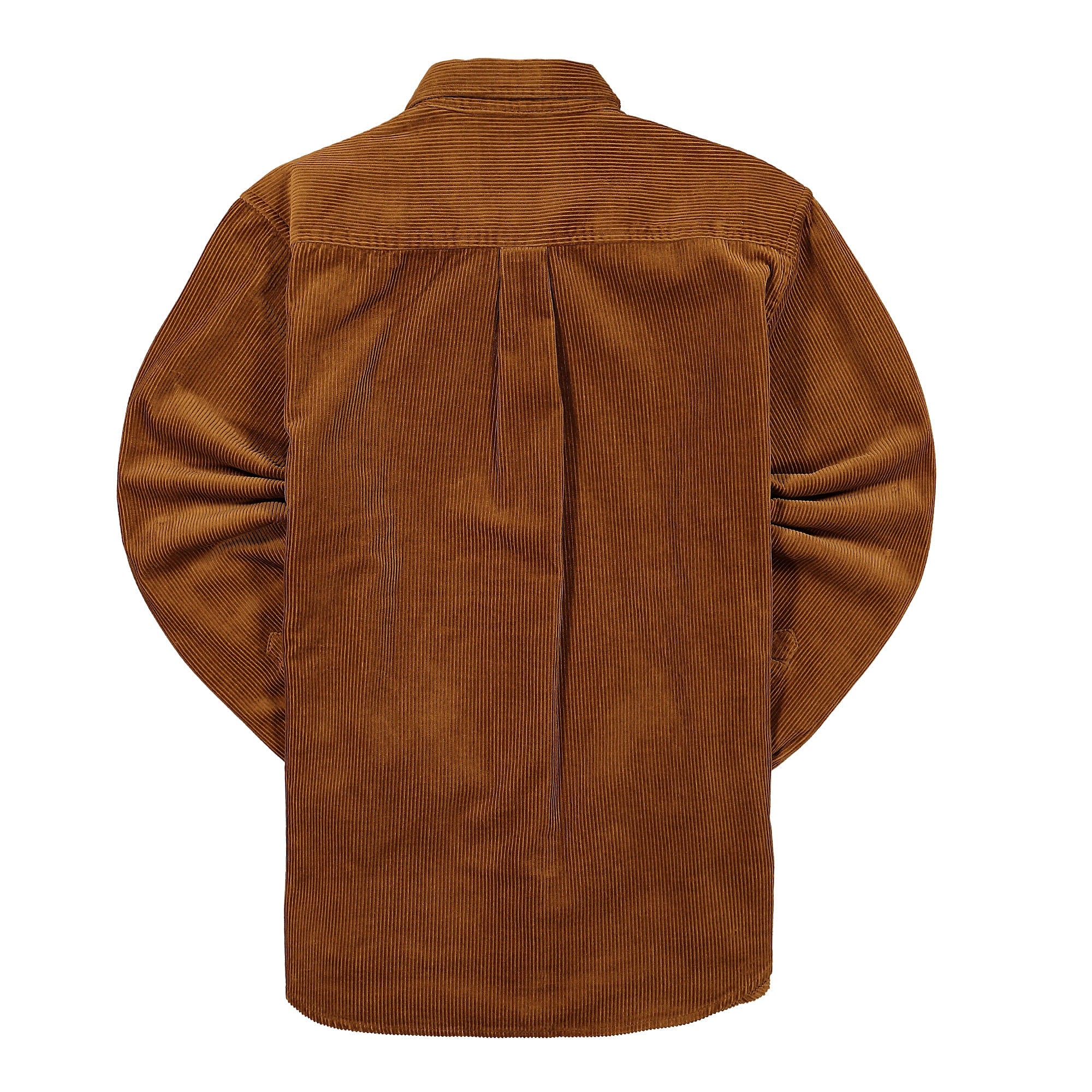 Carhartt WIP L/S Madison Cord Shirt Tawny / Black Longsleeves Material | Overkill