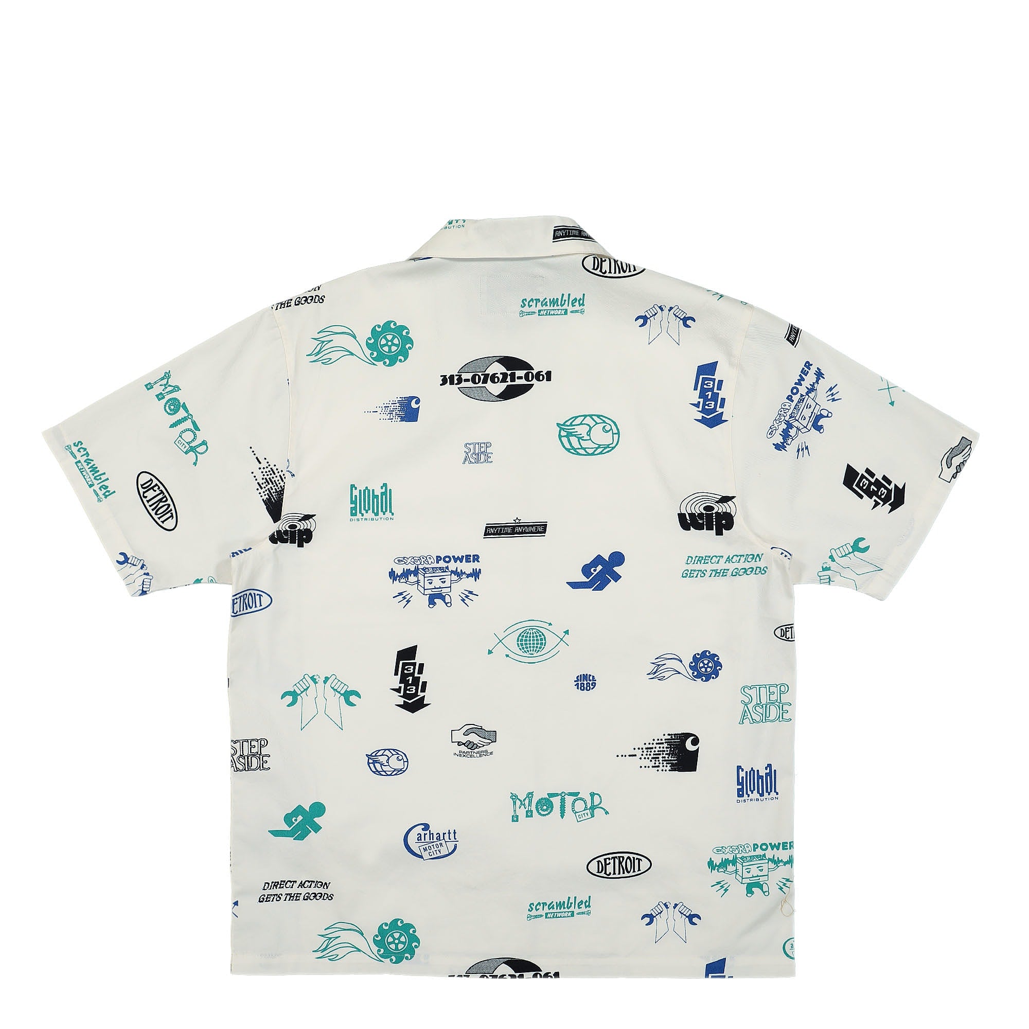 Carhartt WIP S/S Motor City Shirt Wax Shirts Material | Overkill