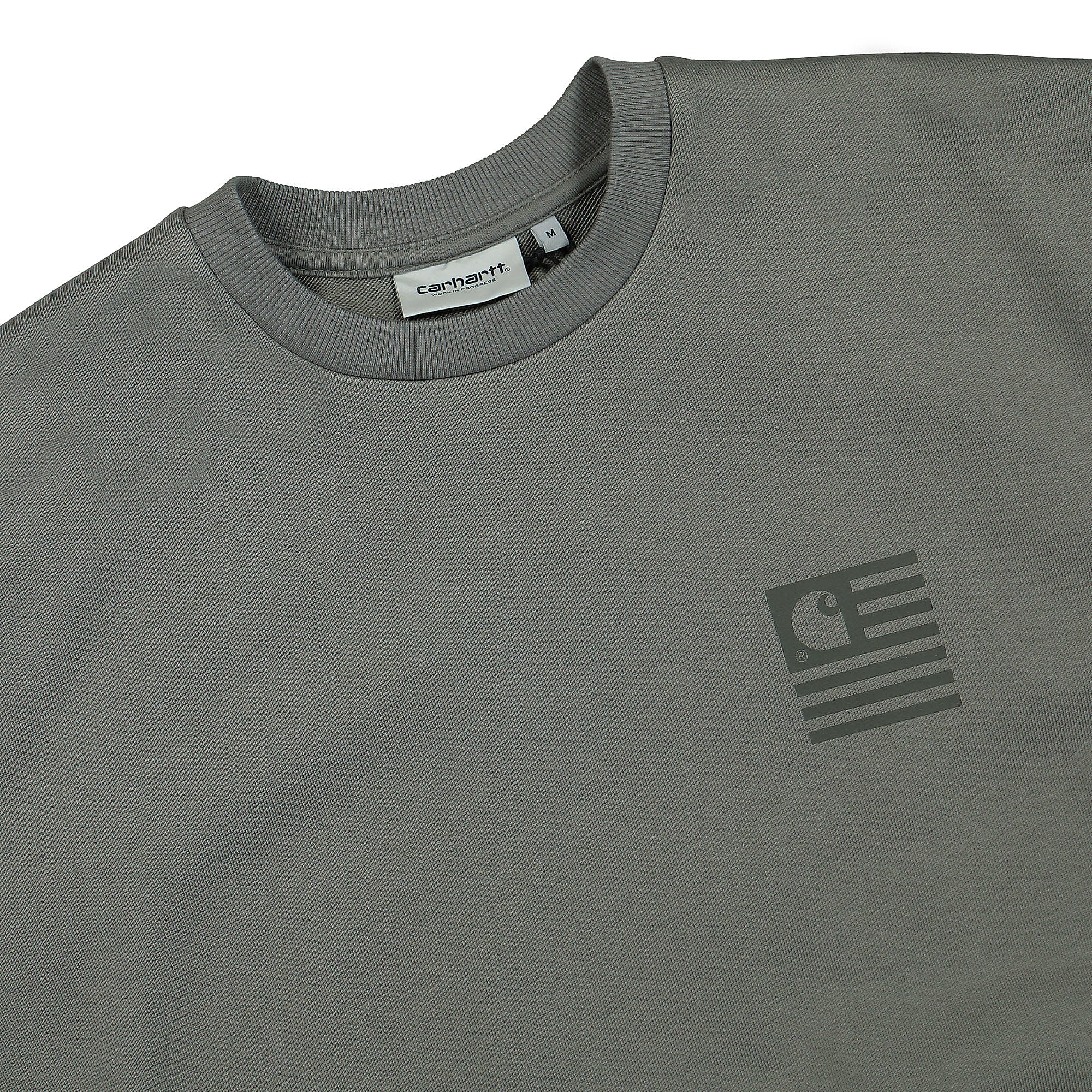 Carhartt WIP Medley State Sweater Thyme Sweatshirts Material | Overkill