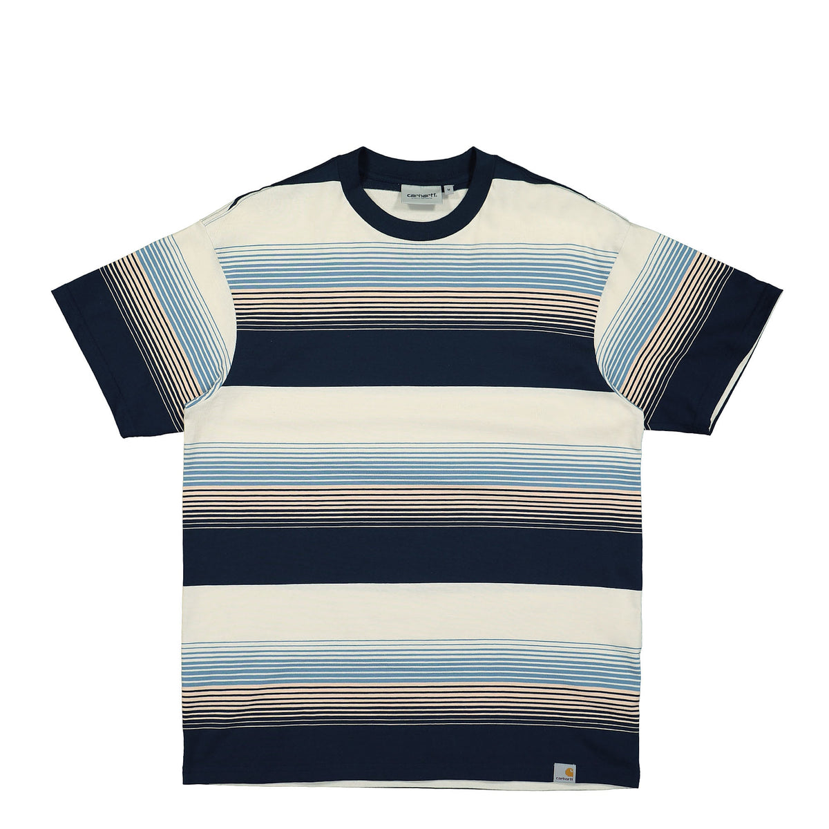 Carhartt WIP S/S Hanmore T-Shirt Hanmore Stripe T-Shirts I030123.0QF.XX.03 | Overkill
