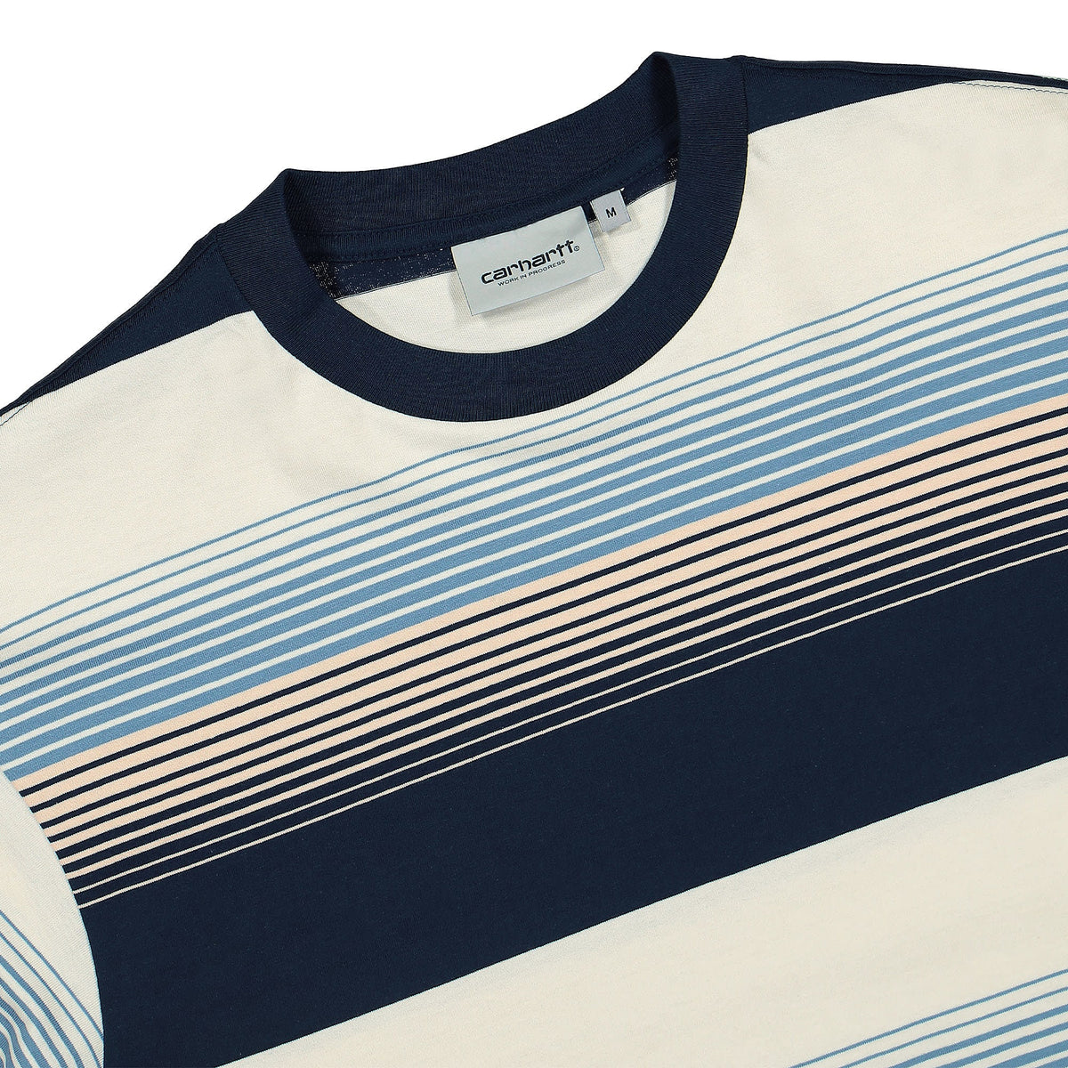 Carhartt WIP S/S Hanmore T-Shirt Hanmore Stripe T-Shirts Close-up | Overkill