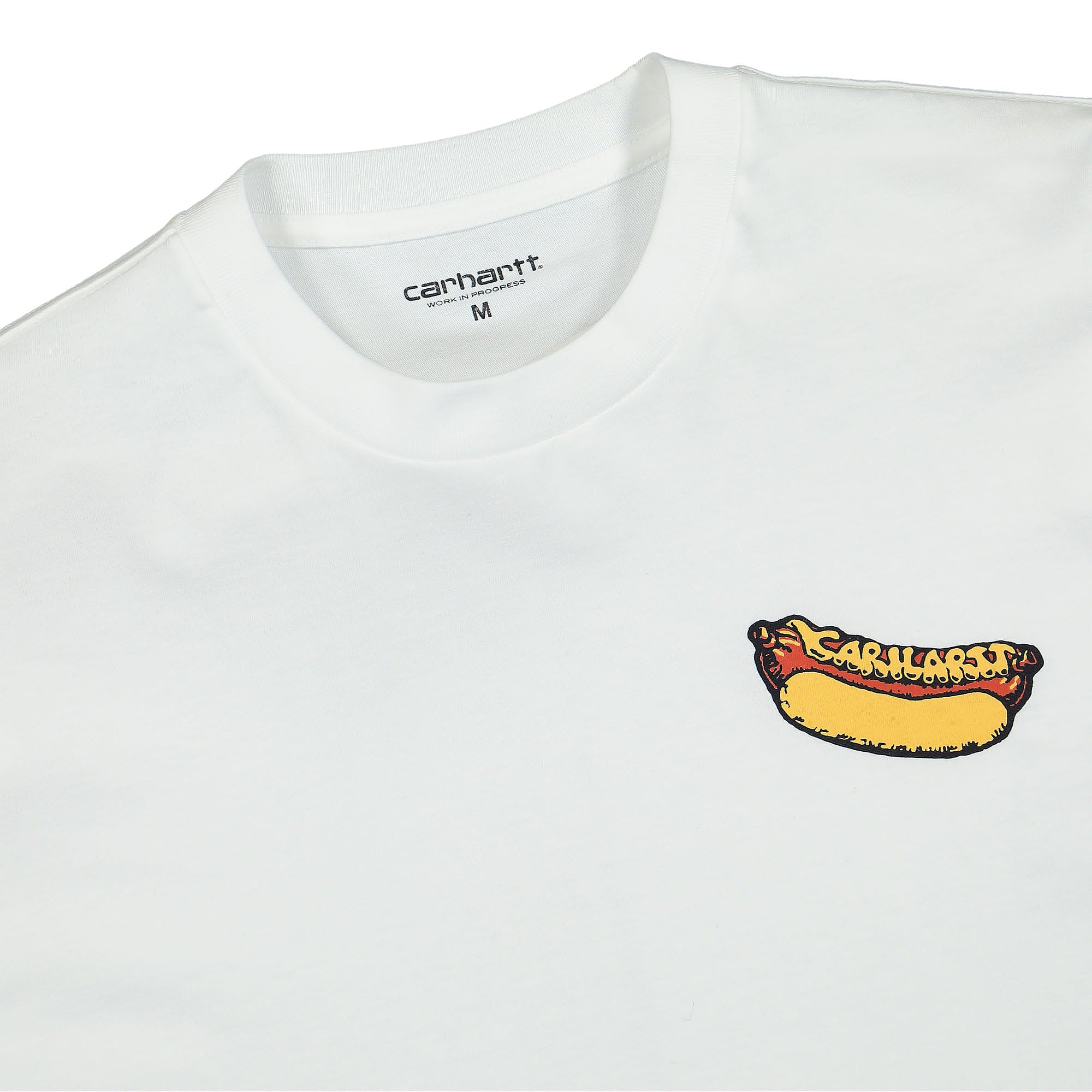Carhartt WIP S/S Flavor T-Shirt White T-Shirts Close-up | Overkill