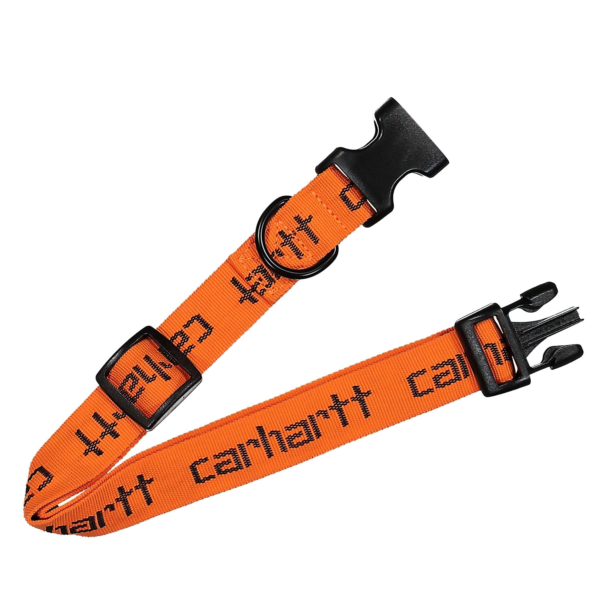 Carhartt WIP Script Dog Leash & Collar Carhartt Orange / Black Various Material | Overkill