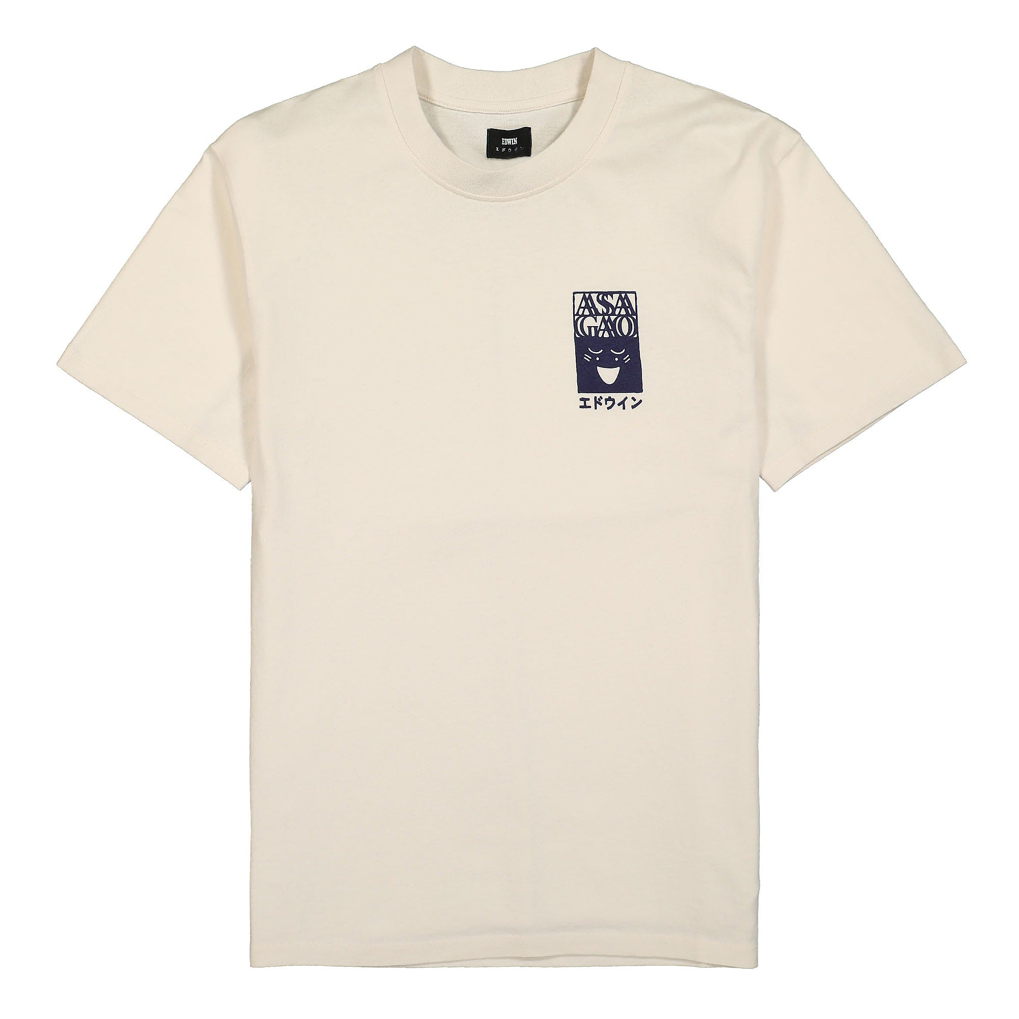 Edwin Early Call TS Single Jersey Whisper White T-Shirts I030376.WHW.67.03 | Overkill