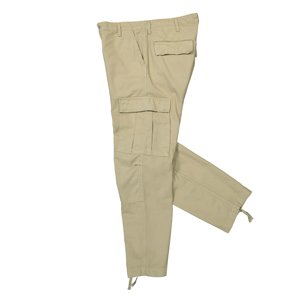 Carhartt WIP Regular Cargo Pant Ammonite Garment Dyed Cargo Pants Close-up | Overkill