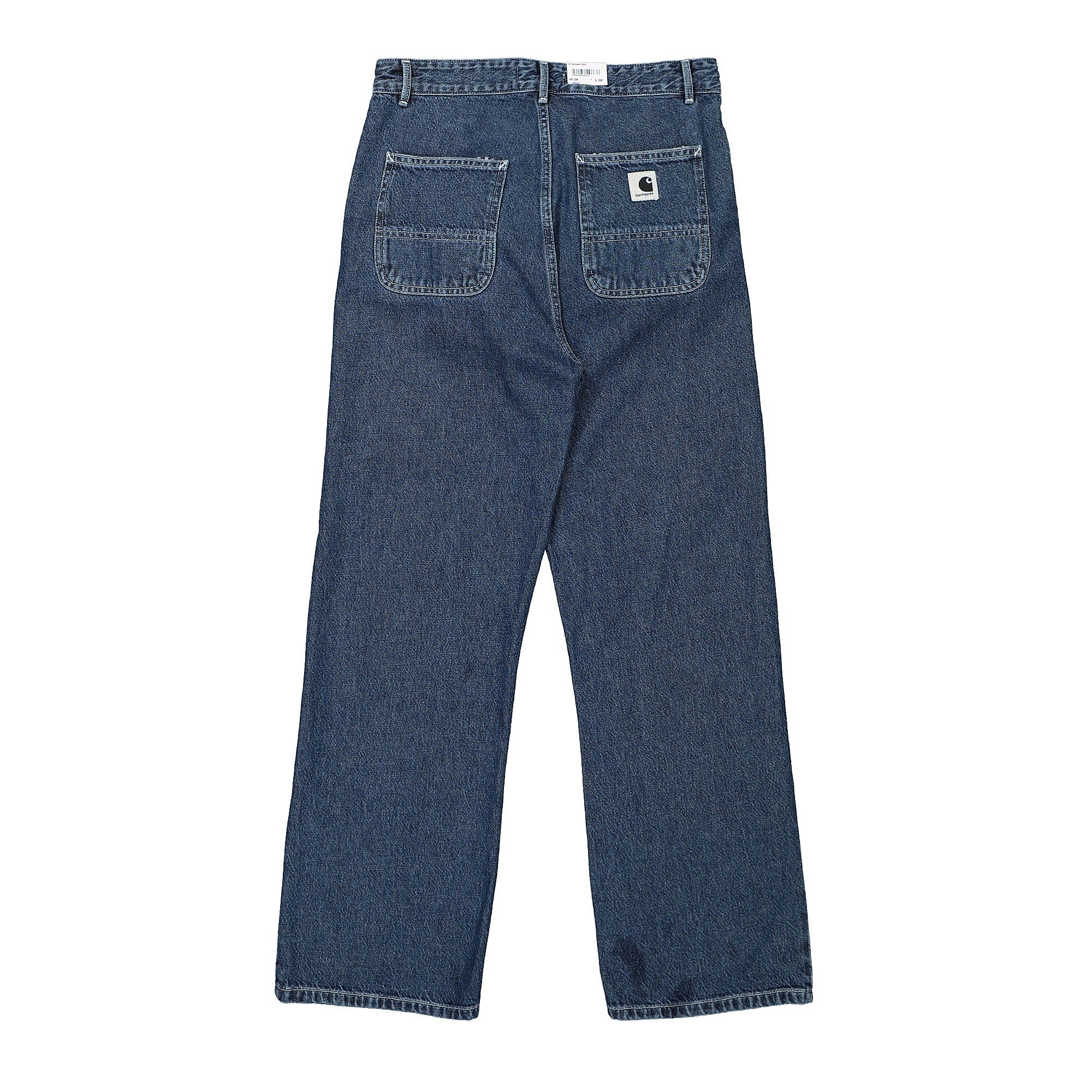 Carhartt WIP W Simple Pant Blue Stone Washed Sweat & Track Pants Material | Overkill