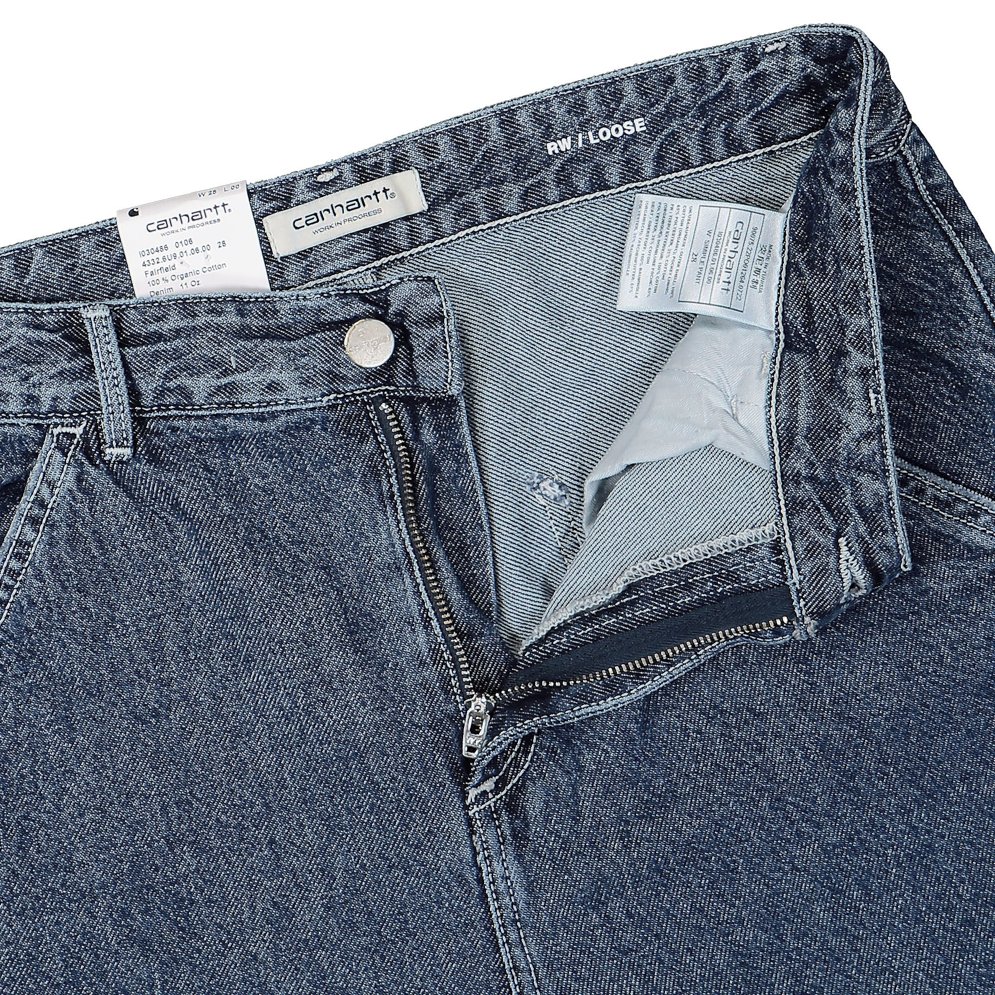 Carhartt WIP W Simple Pant Blue Stone Washed Sweat & Track Pants Detailfoto | Overkill