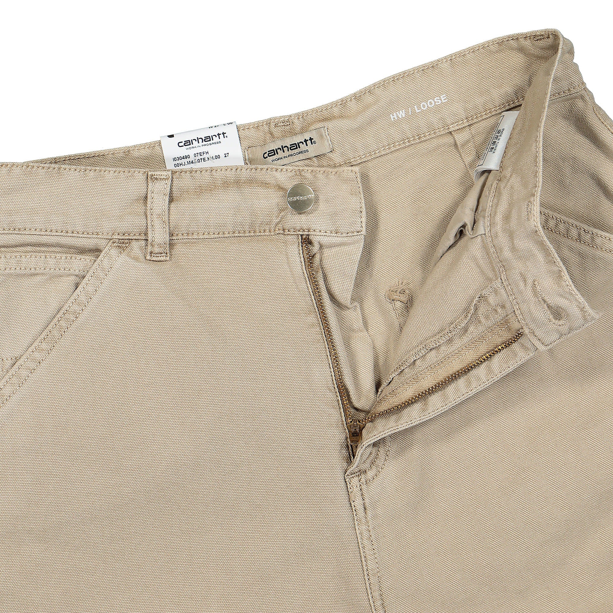 Carhartt WIP W Jens Pant Dusty H Brown Jeans Detailfoto | Overkill