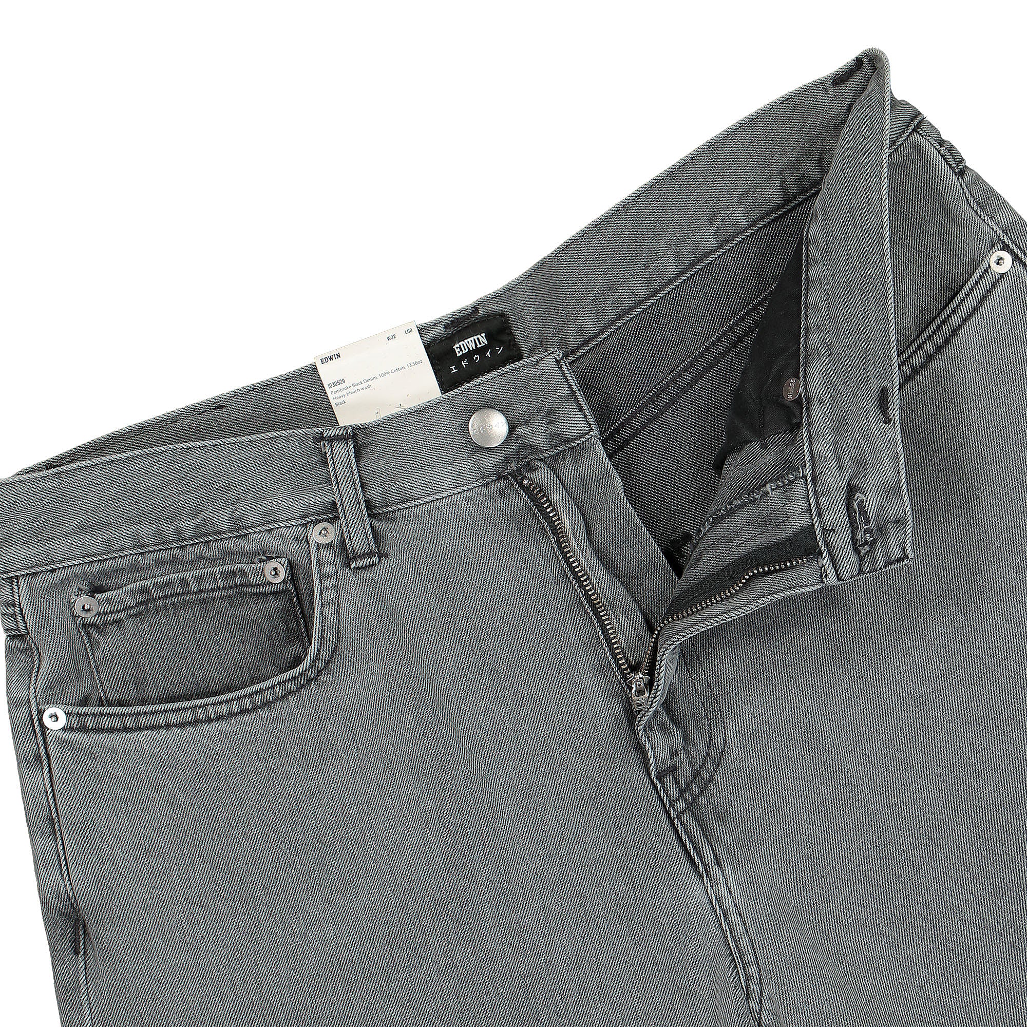 Edwin Cosmos Pant Black Heather Sweat & Track Pants Detailfoto | Overkill