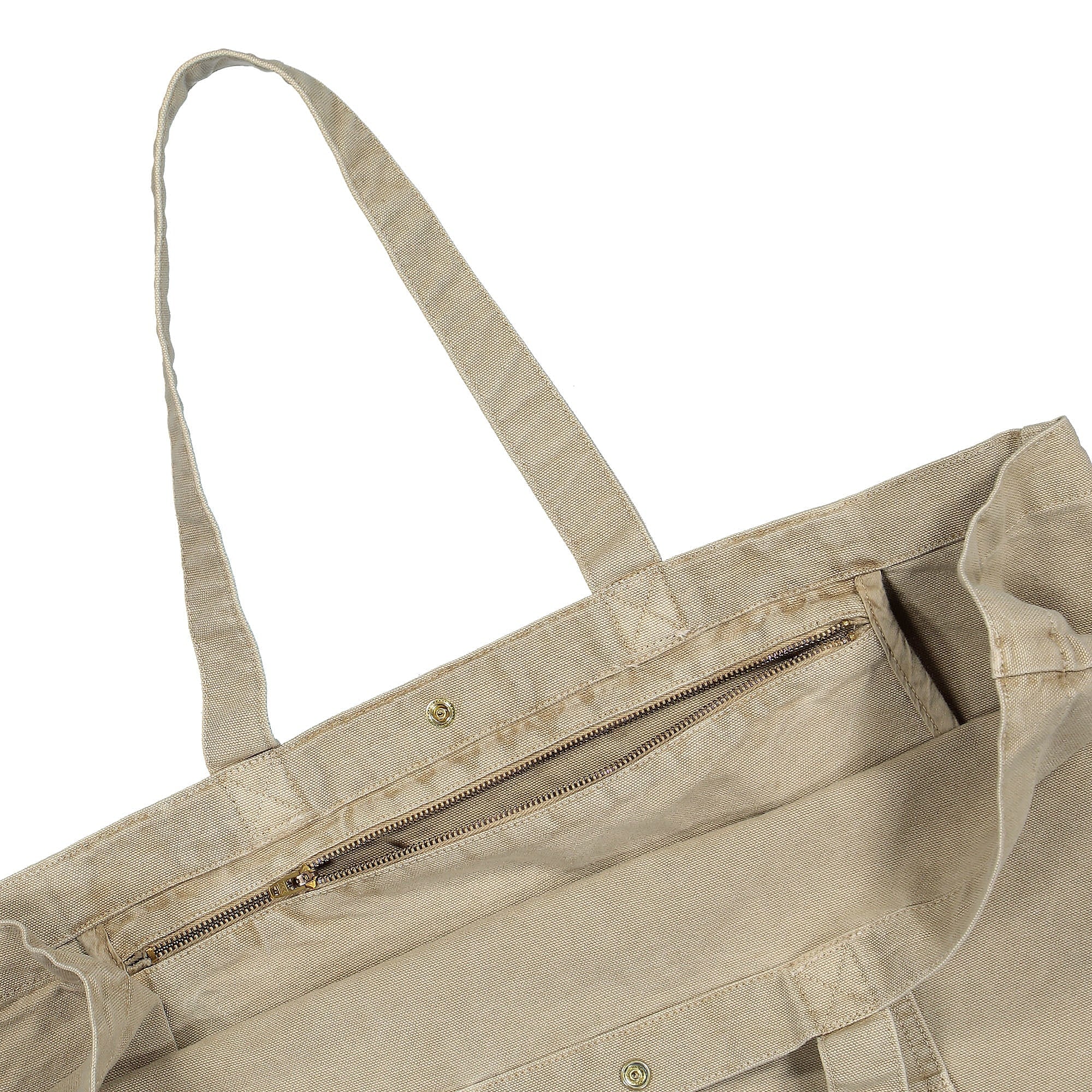 Carhartt WIP Bayfield Tote Large Dusty H Brown Faded Tote Bags & Shoppers Material | Overkill