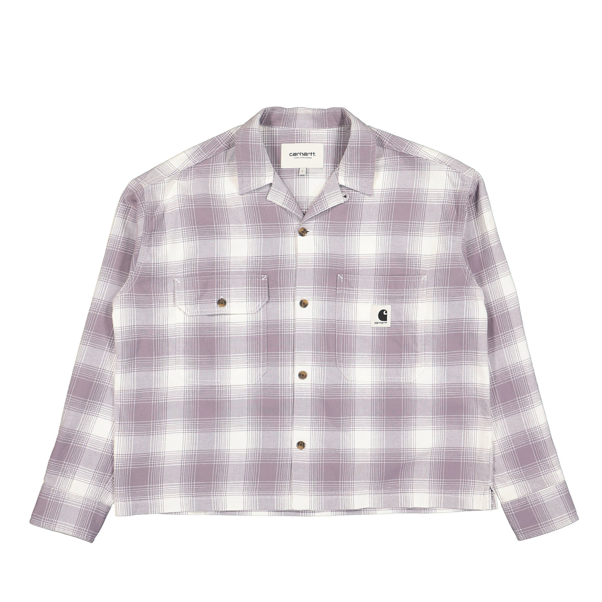 Carhartt WIP W L/S Deaver Shirt Deaver Check Misty Thistle Shirts I030628.0Y3.XX.03 | Overkill