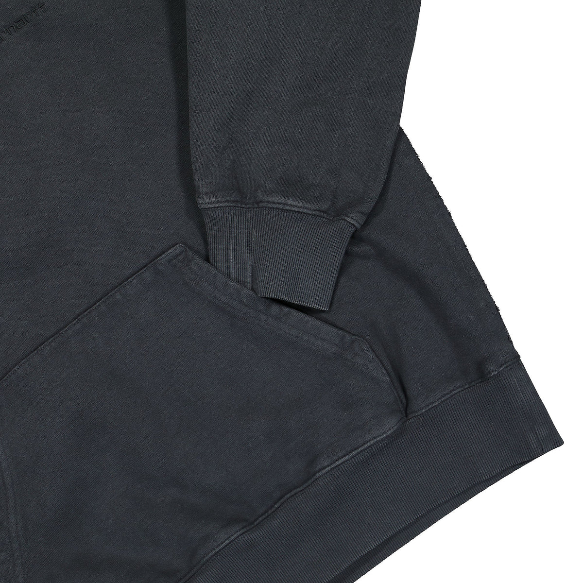 Carhartt WIP Hooded Marfa Sweat Black Hoodies Detailfoto | Overkill