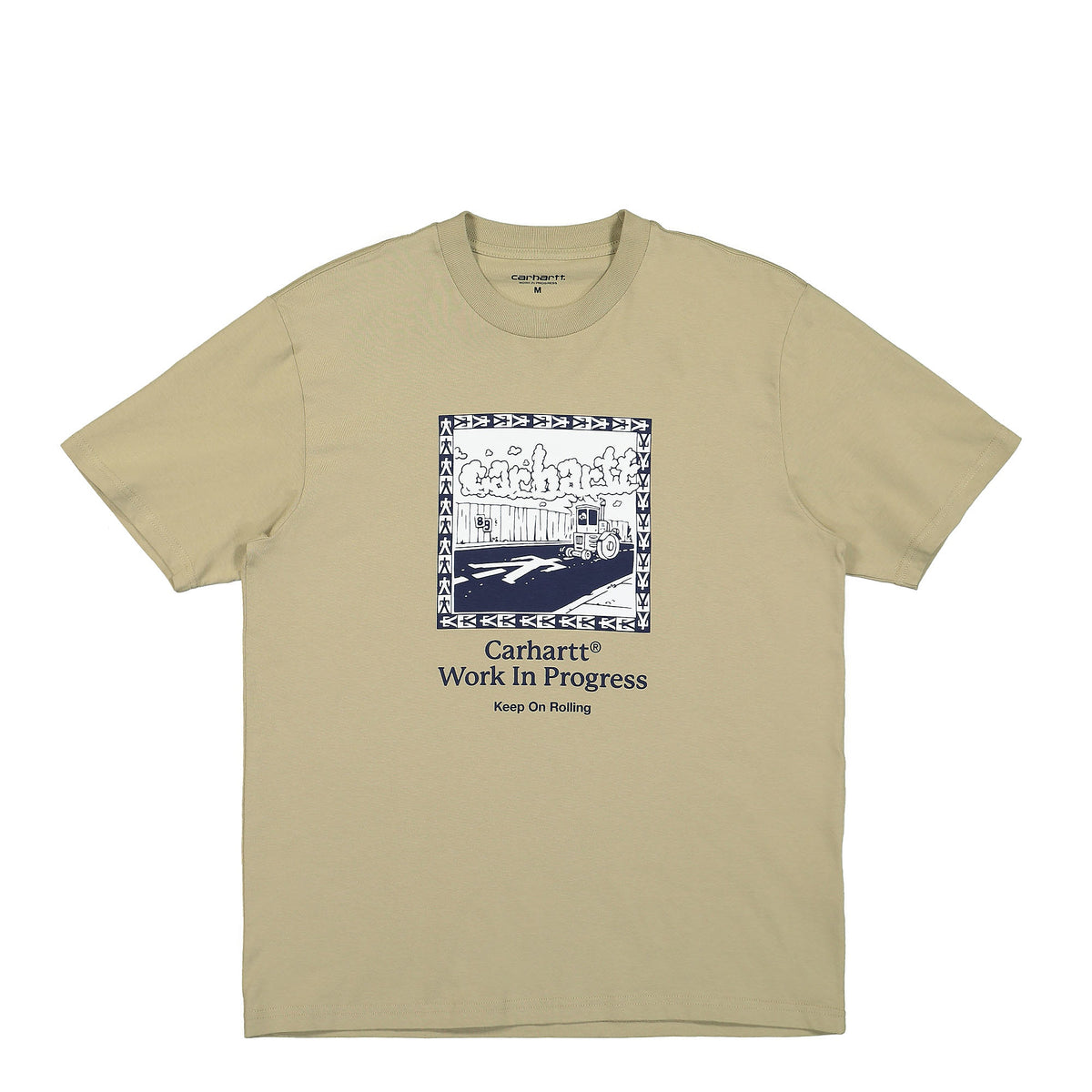Carhartt WIP S/S Steamroller T-Shirt Ammonite T-Shirts I030663.0VZ.XX.03 | Overkill