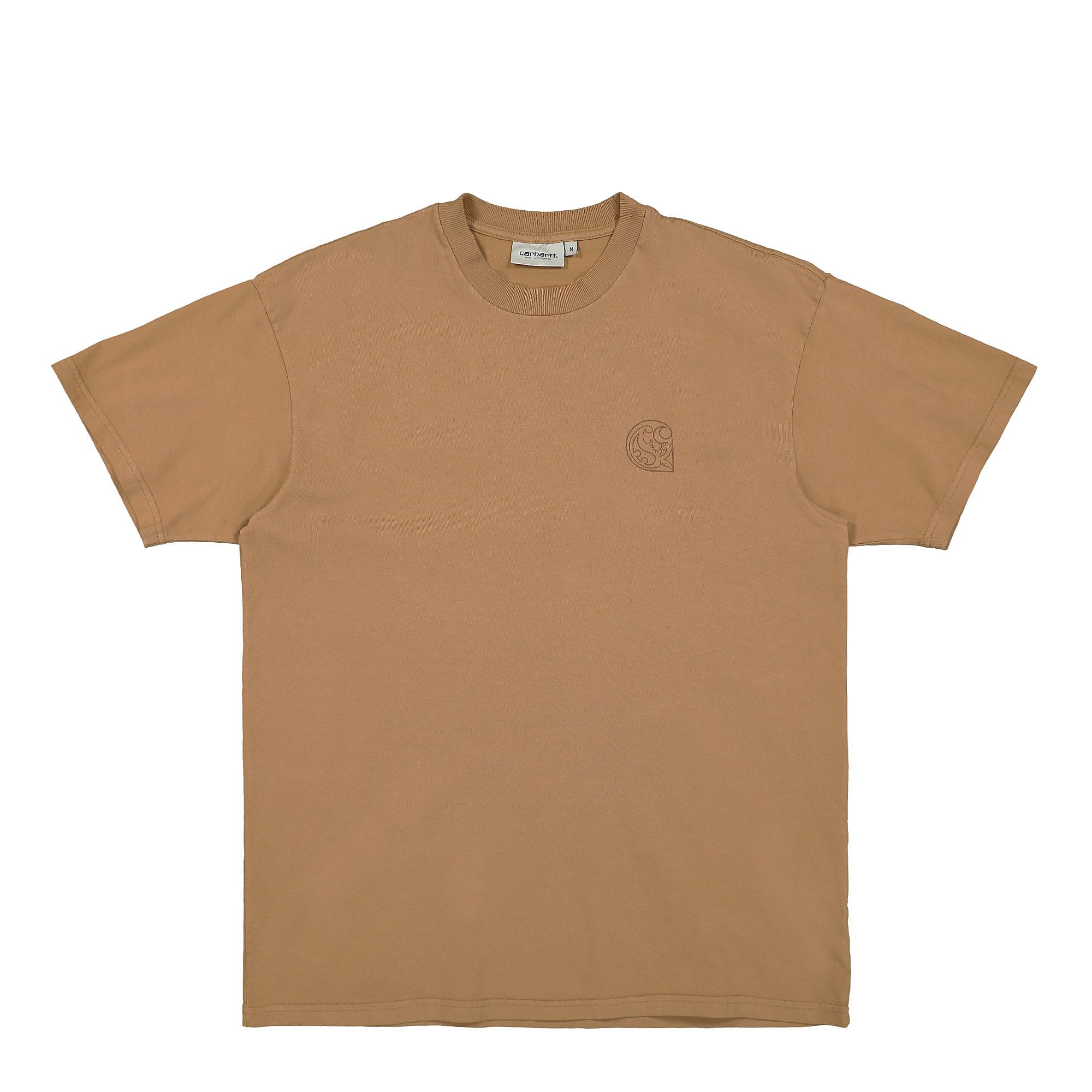 Carhartt WIP S/S Verse Patch T-Shirt Hamilton Brown T-Shirts I030667.HZ.GD.03 | Overkill