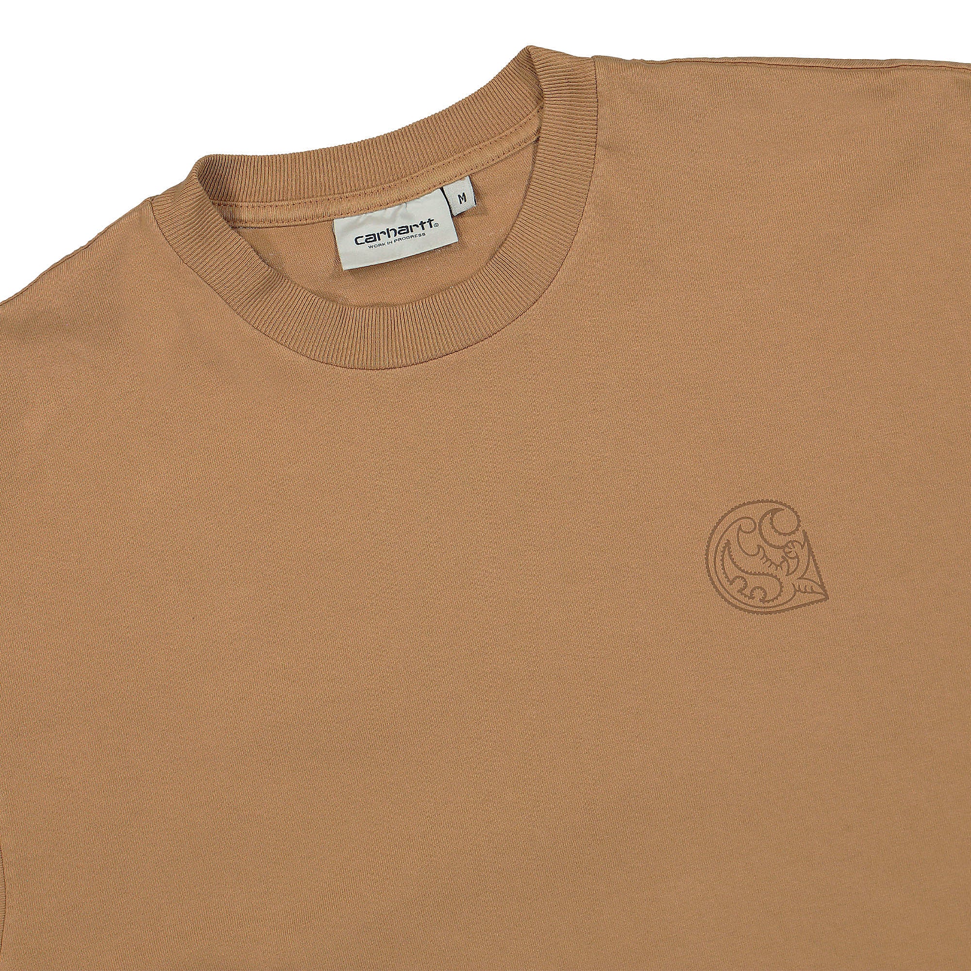 Carhartt WIP S/S Verse Patch T-Shirt Hamilton Brown T-Shirts Material | Overkill