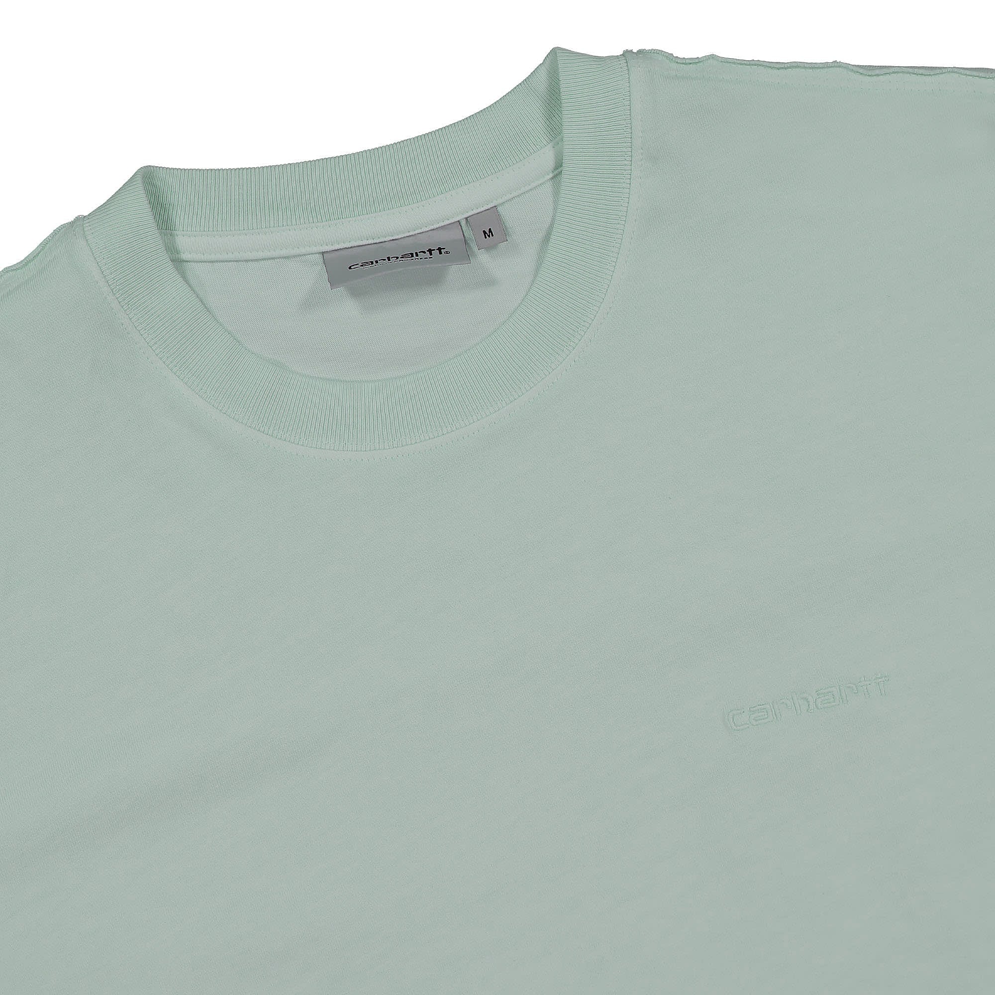 Carhartt WIP S/S Marfa T-Shirt Misty Sage T-Shirts Close-up | Overkill