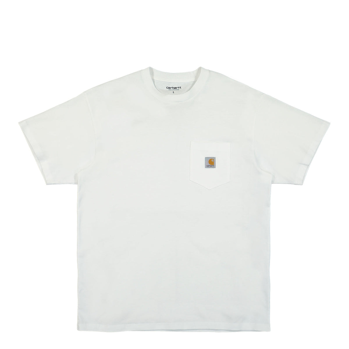 Carhartt WIP S/S Local Pocket T-Shirt White / Black T-Shirts I030672.00A.XX.03 | Overkill