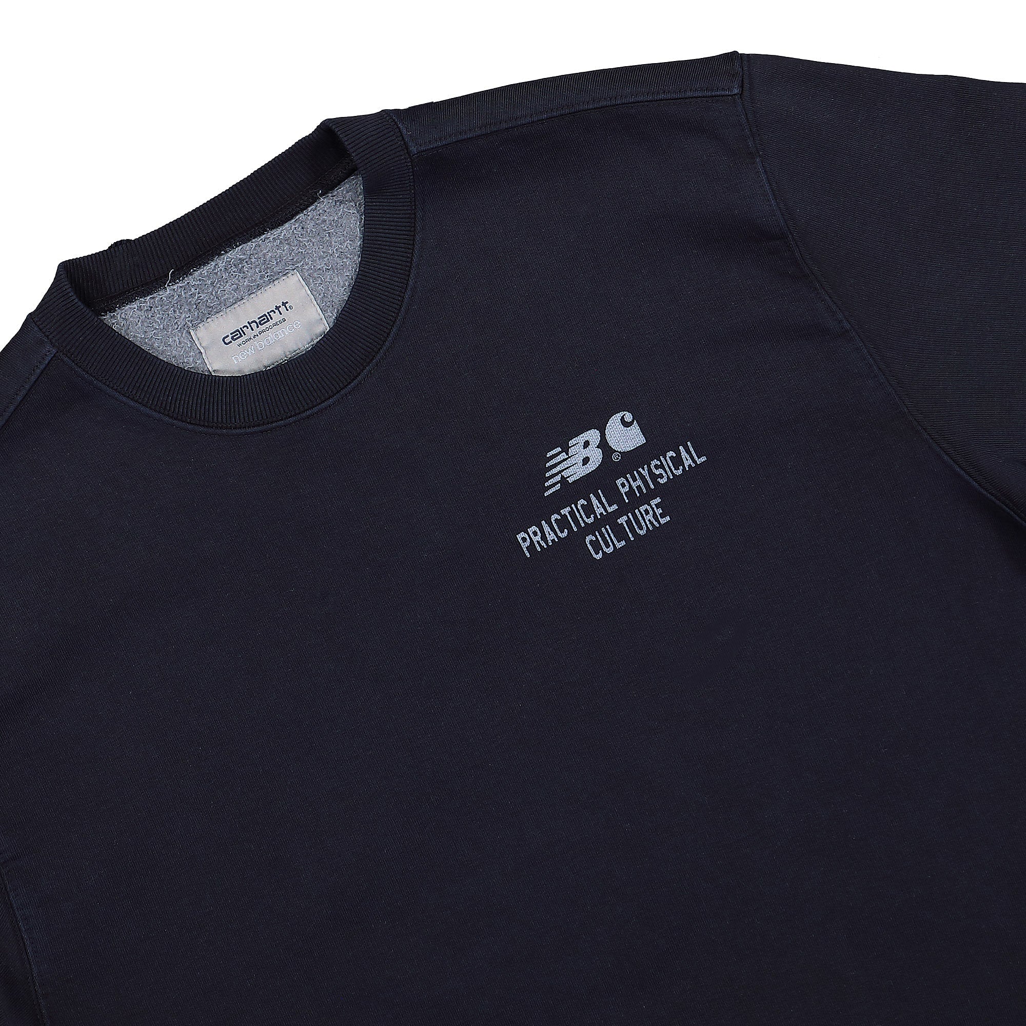 Carhartt WIP New Balance x Carhartt WIP Sweatshirt Dark Navy / Wax Sweatshirts Material | Overkill
