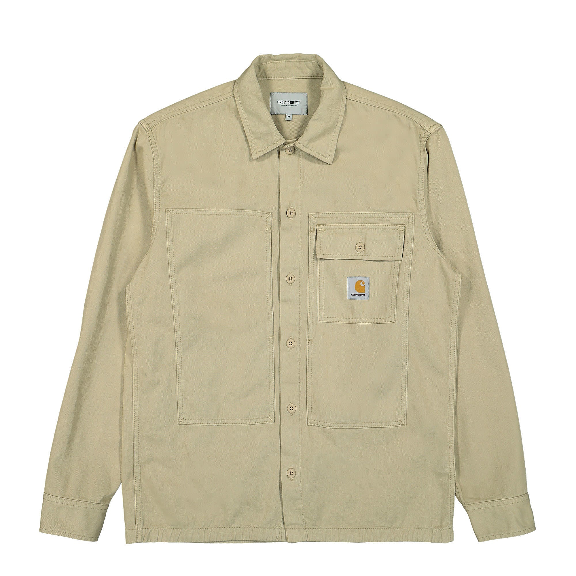 Carhartt WIP L/S Charter Shirt Ammonite Shirts I030765.0VZ.GD.03 | Overkill